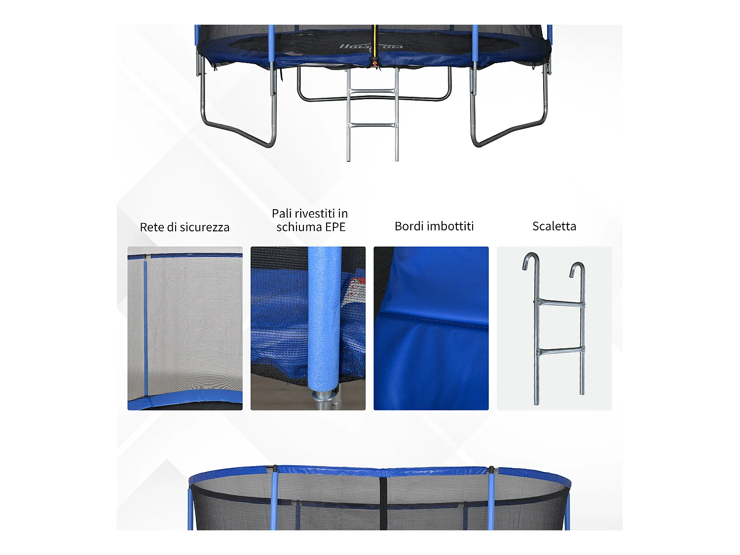 Tetto di ricambio per gazebo traspirante 3x3 m arancione