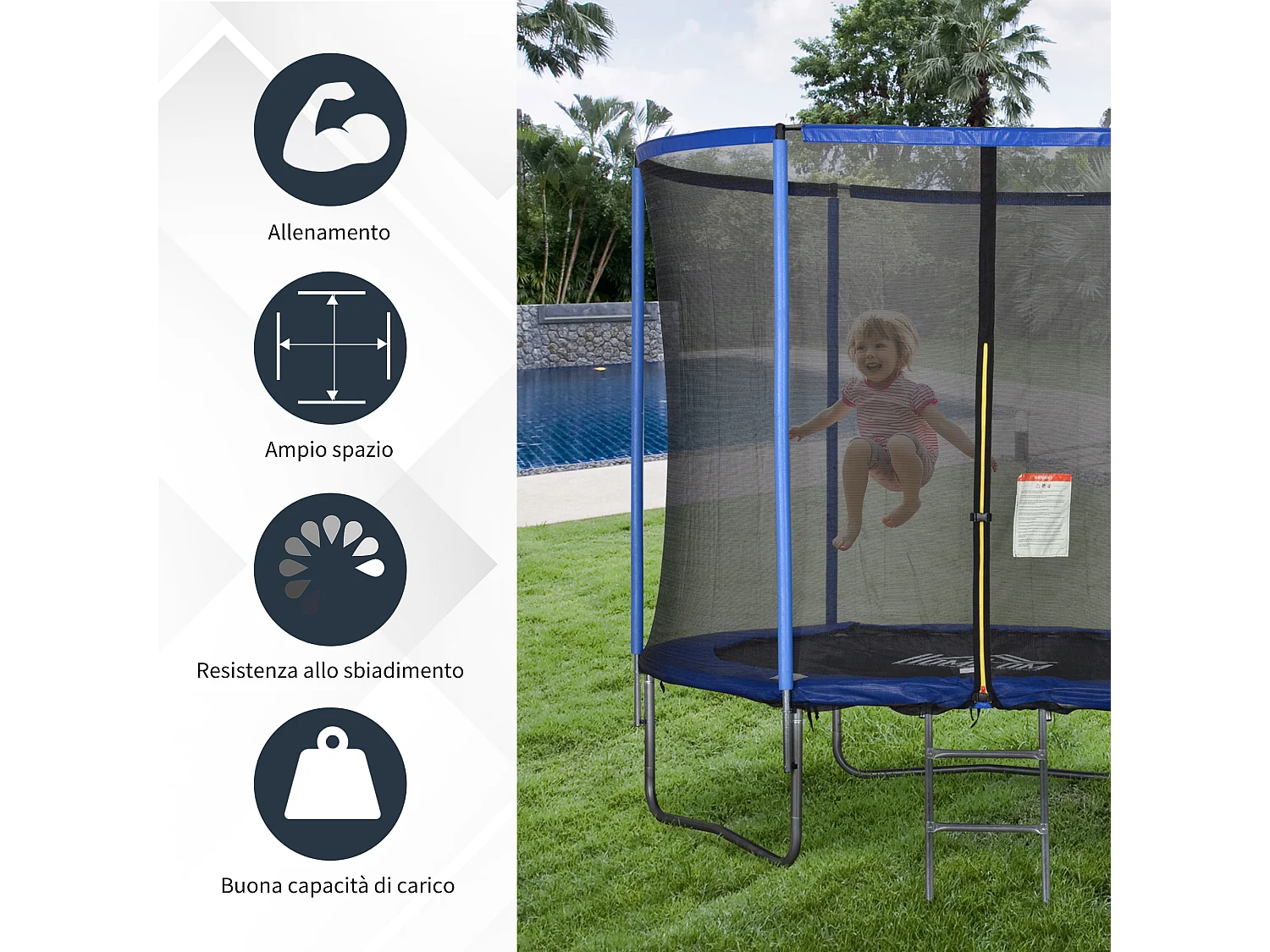 Tetto di ricambio per gazebo traspirante 3x3 m arancione