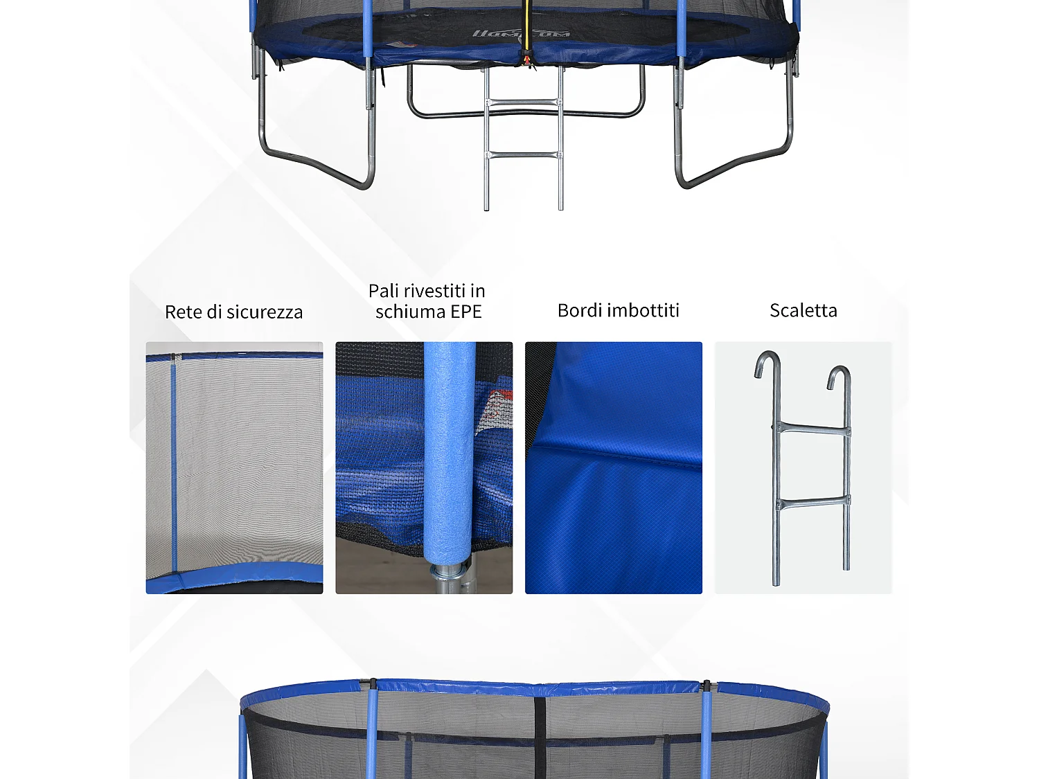 Tetto di ricambio per gazebo traspirante 3x3 m arancione