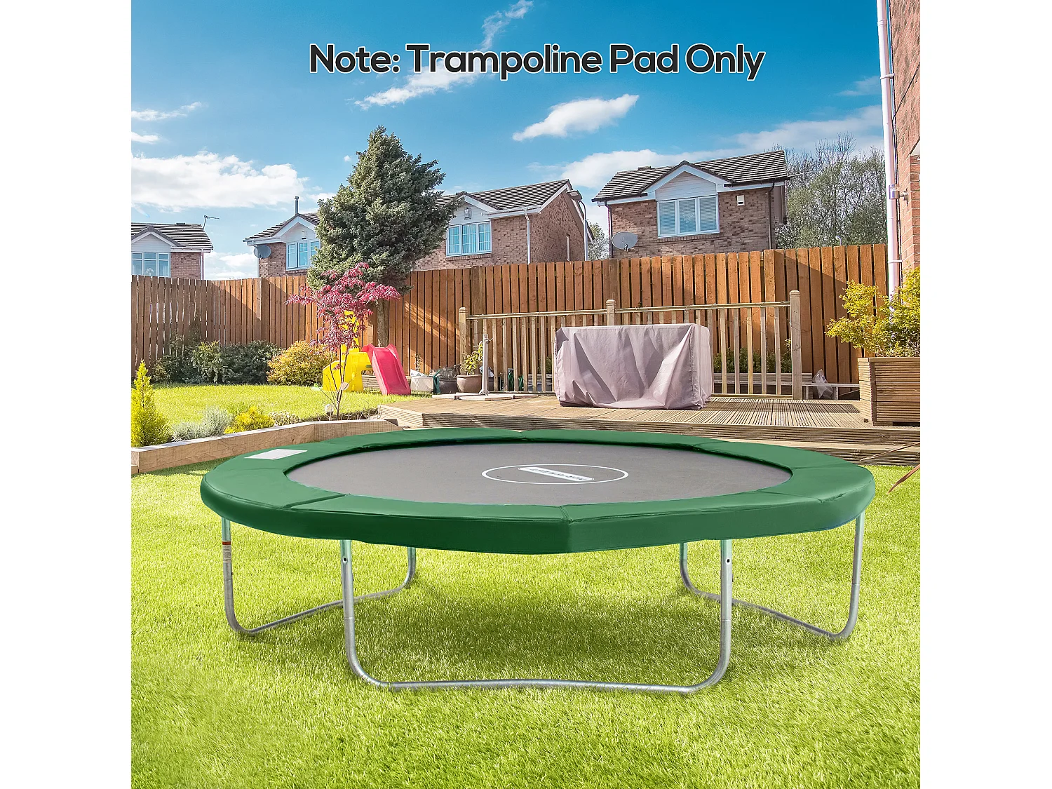 Bordo di protezione imbottito per tappeto elastico in pvc