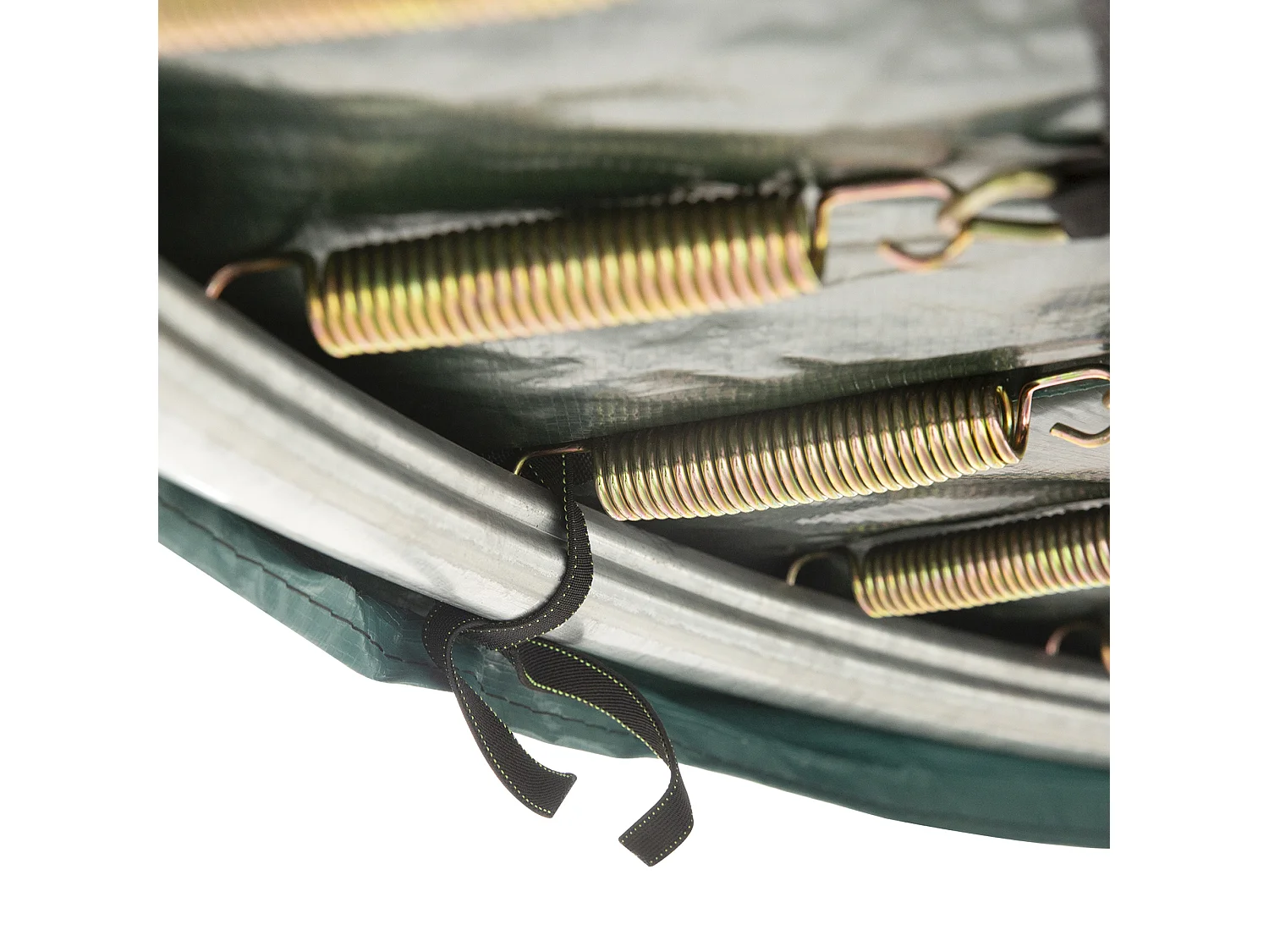 Bordo di protezione imbottito per tappeto elastico in pvc