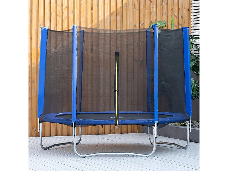 Copertura tappeto elastico ø366x1.5 cm pieghevole e portatile verde