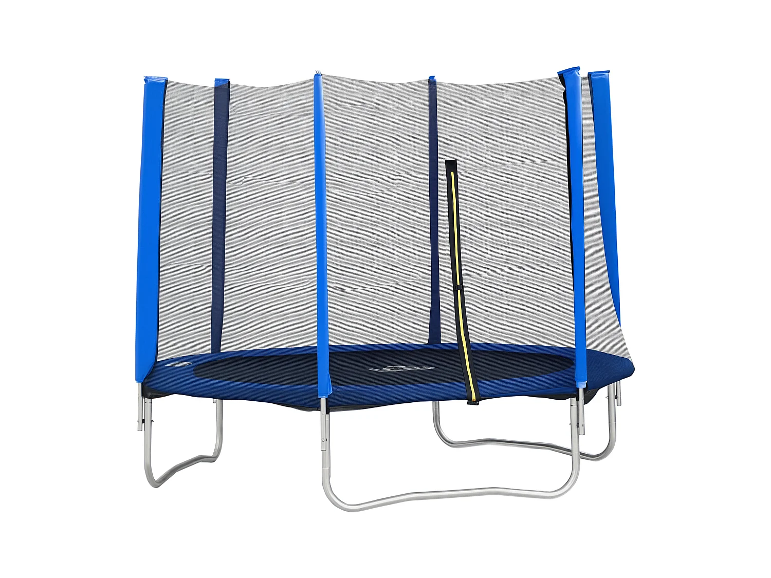 Copertura tappeto elastico ø366x1.5 cm pieghevole e portatile verde