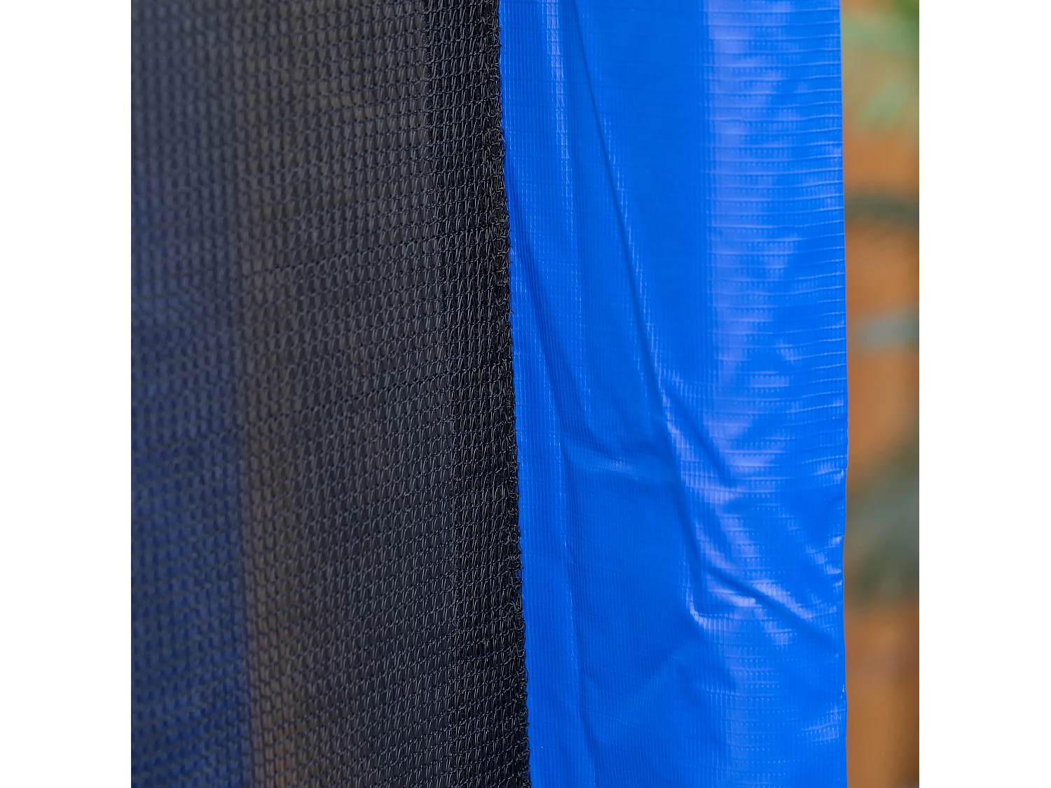 Copertura tappeto elastico ø366x1.5 cm pieghevole e portatile verde