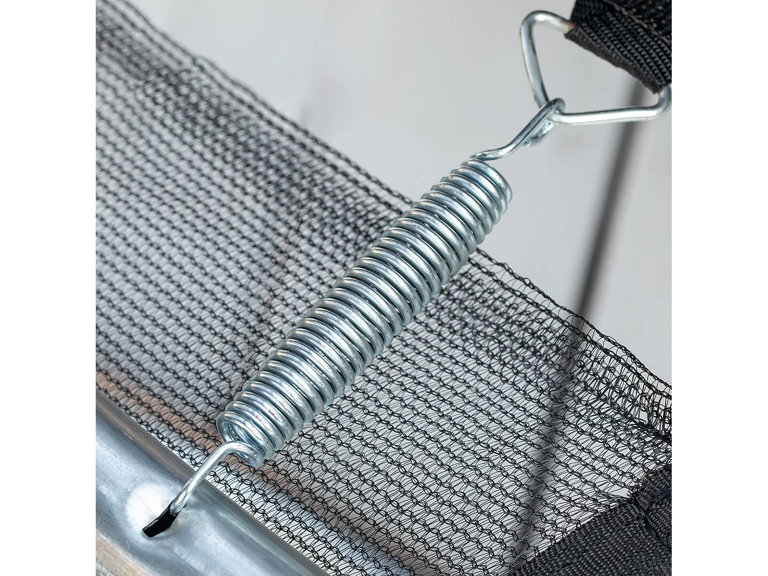 Copertura tappeto elastico ø366x1.5 cm pieghevole e portatile verde