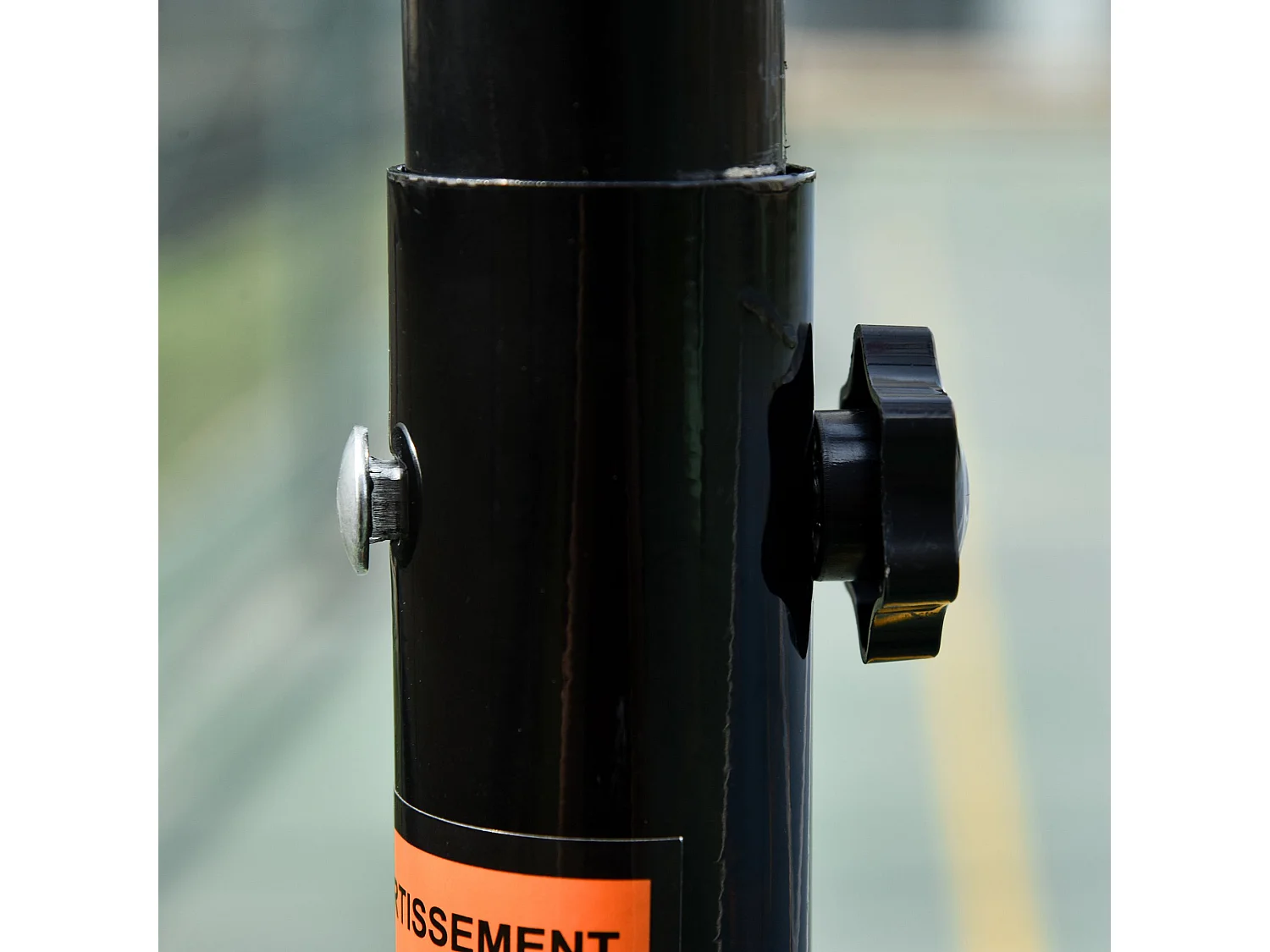 Canestro altezza regolabile 175-215cm struttura metallo e base riempibile