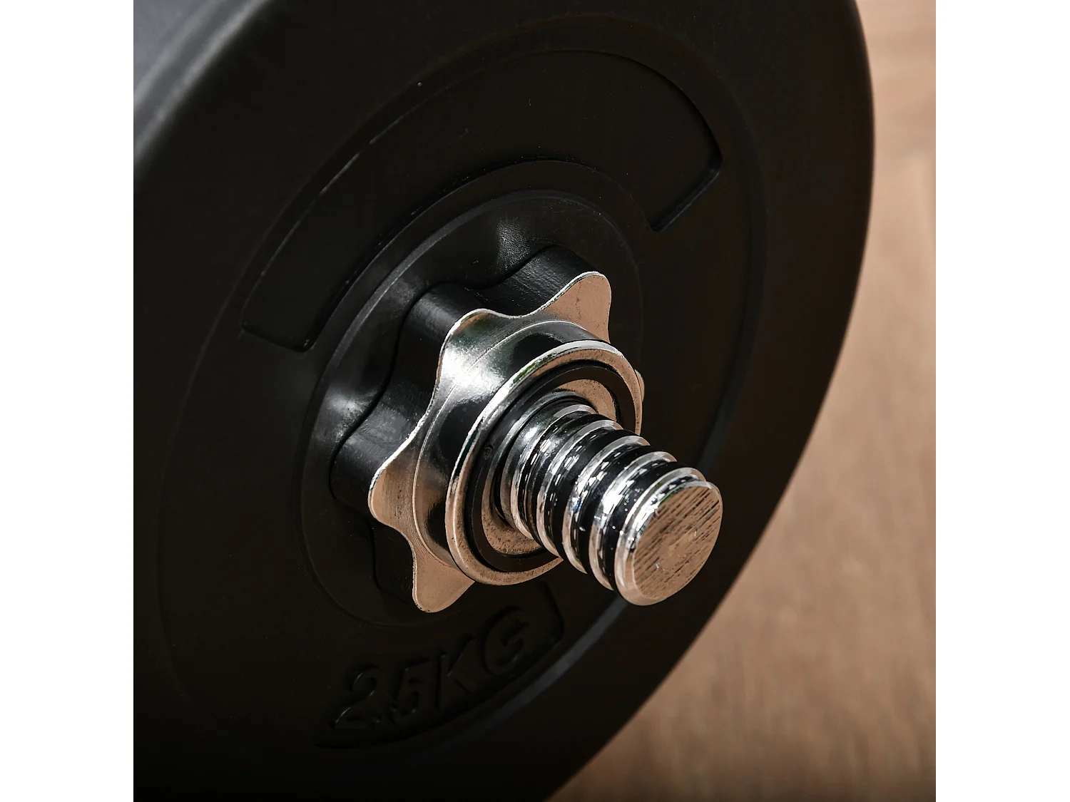 Set bilanciare da 70kg con 8 dischi pesi e barra curva in acciaio