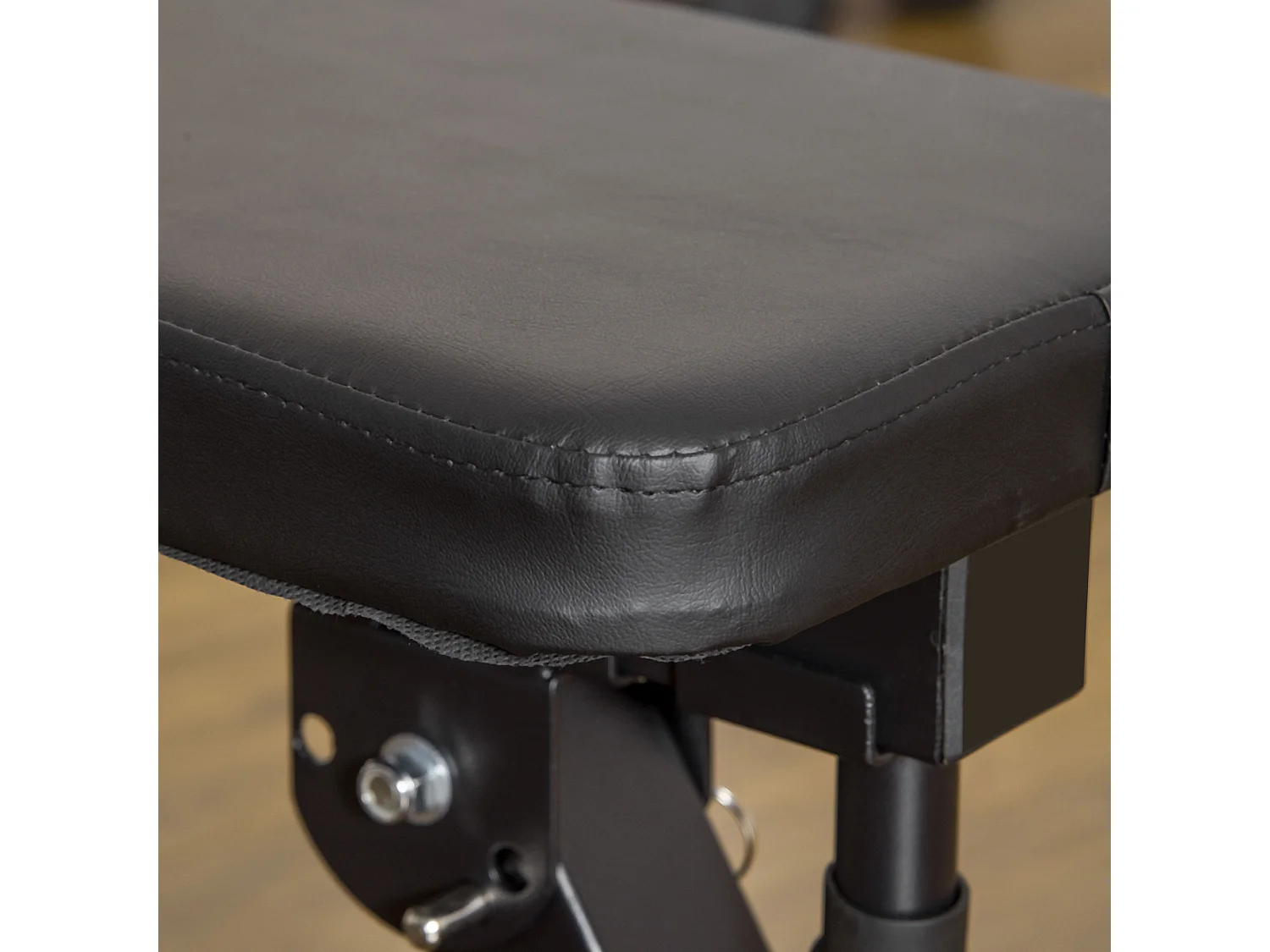 Panca pesi pieghevole e multiuso con 8 altezze regolabili in acciaio e pu