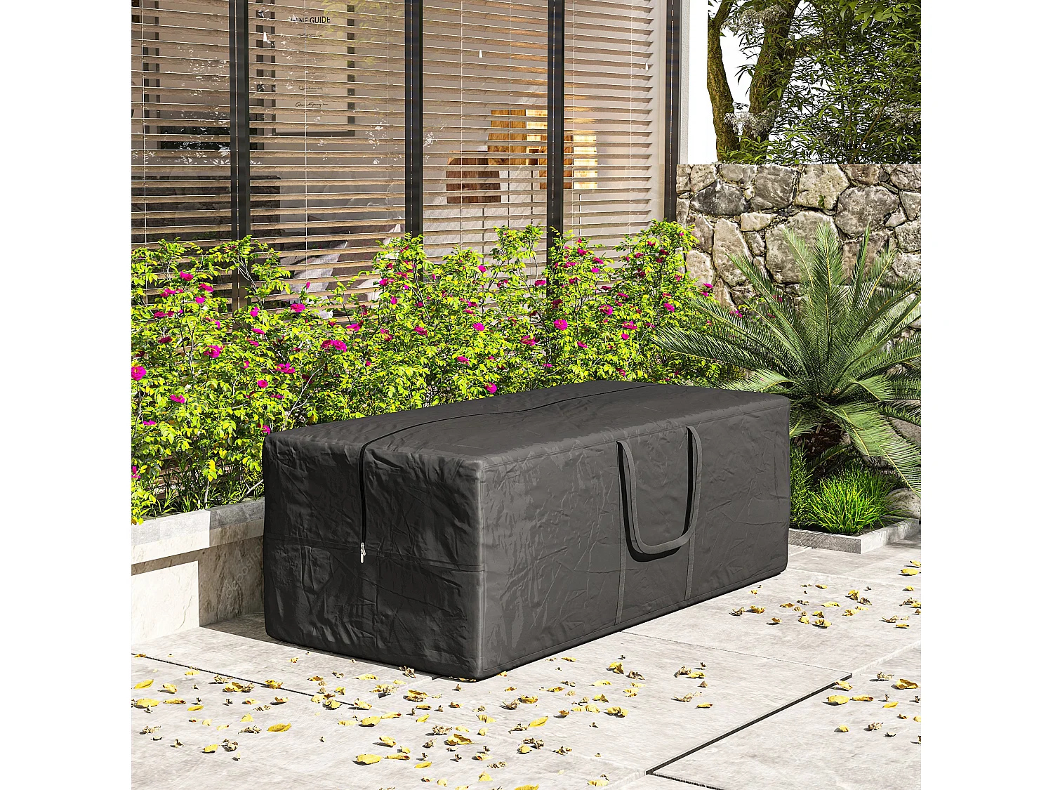 Sacca per albero di natale 840l impermeabile doppia cerniera e manici