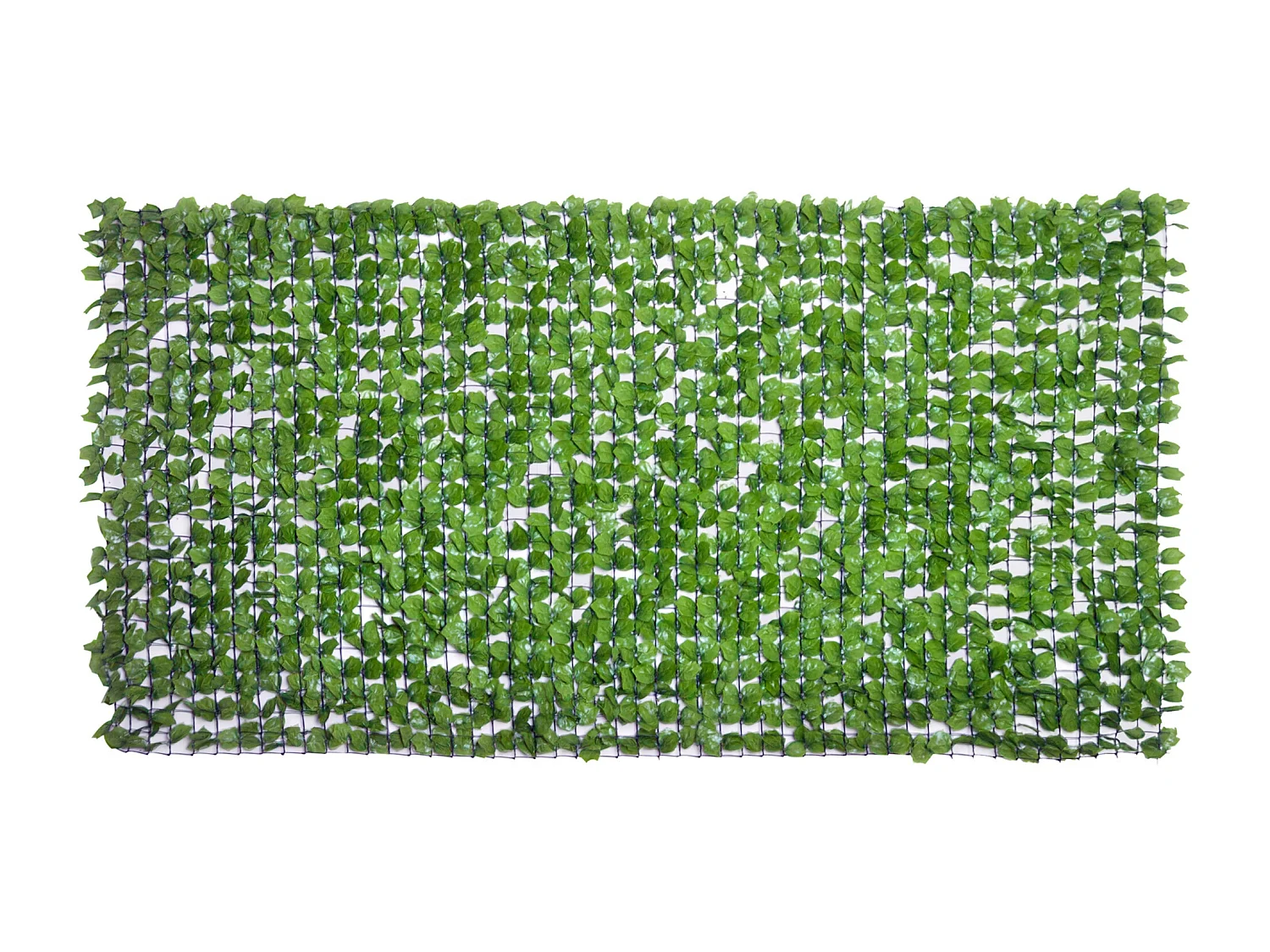 Rotolo di siepe artificiale per giardino 300x150cm in pe verde