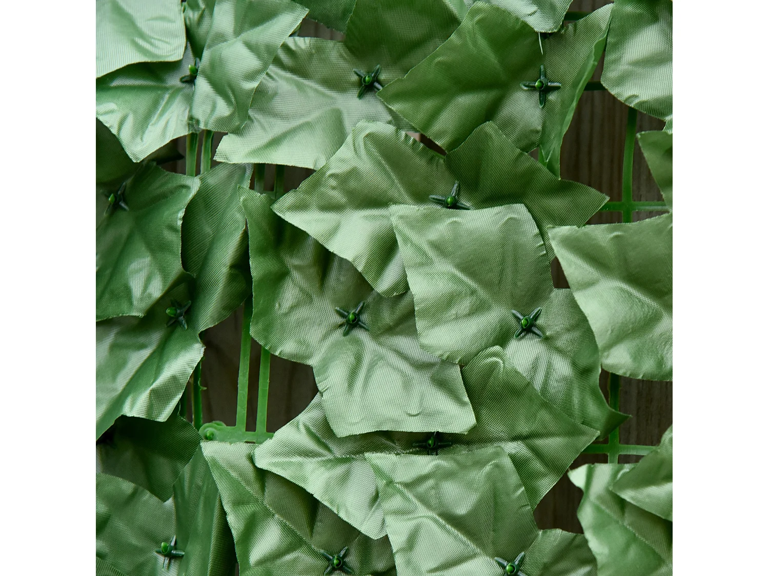 Rotolo di siepe artificiale in pe 300x100cm verde scuro