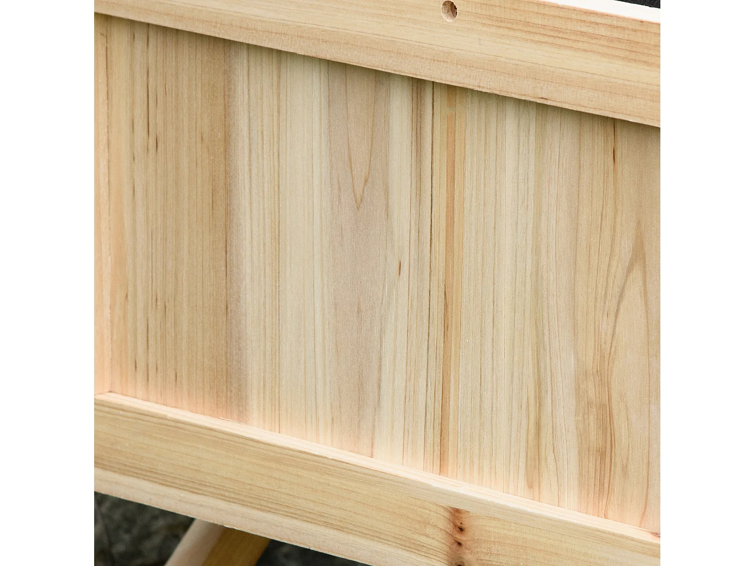 Letto per orto rialzato in legno con 6 scomparti 78.5x58x81cm