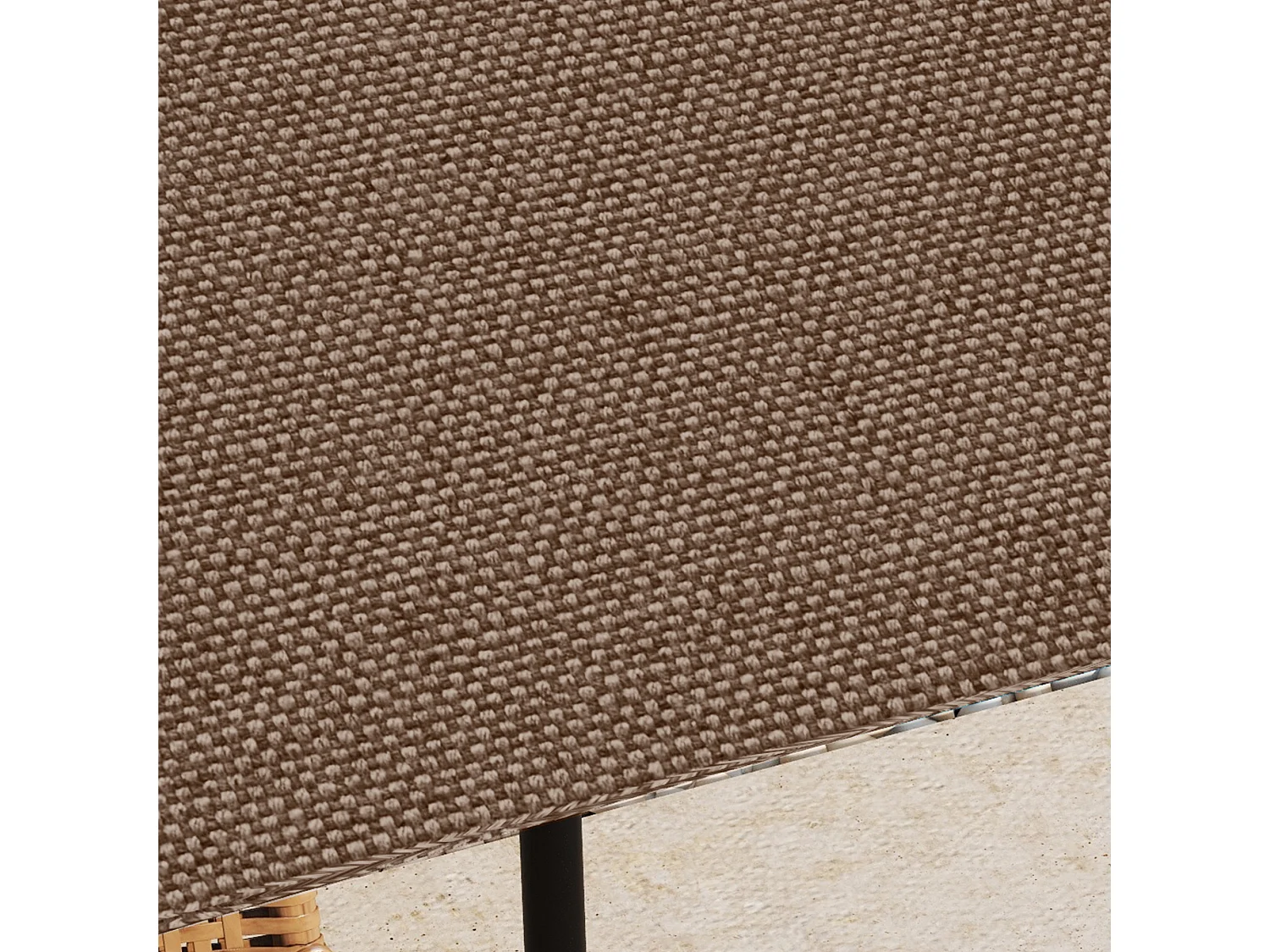 Base per ombrellone nera a sacco riempibile con 50 kg di sabbia