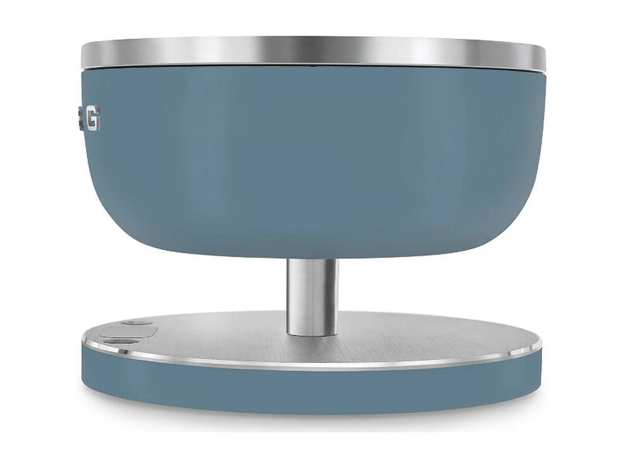 Smeg KSC01SBMWW bilancia da cucina Verde chiaro, Acciaio inox Superficie piana Rotondo Bilancia da cucina elettronica