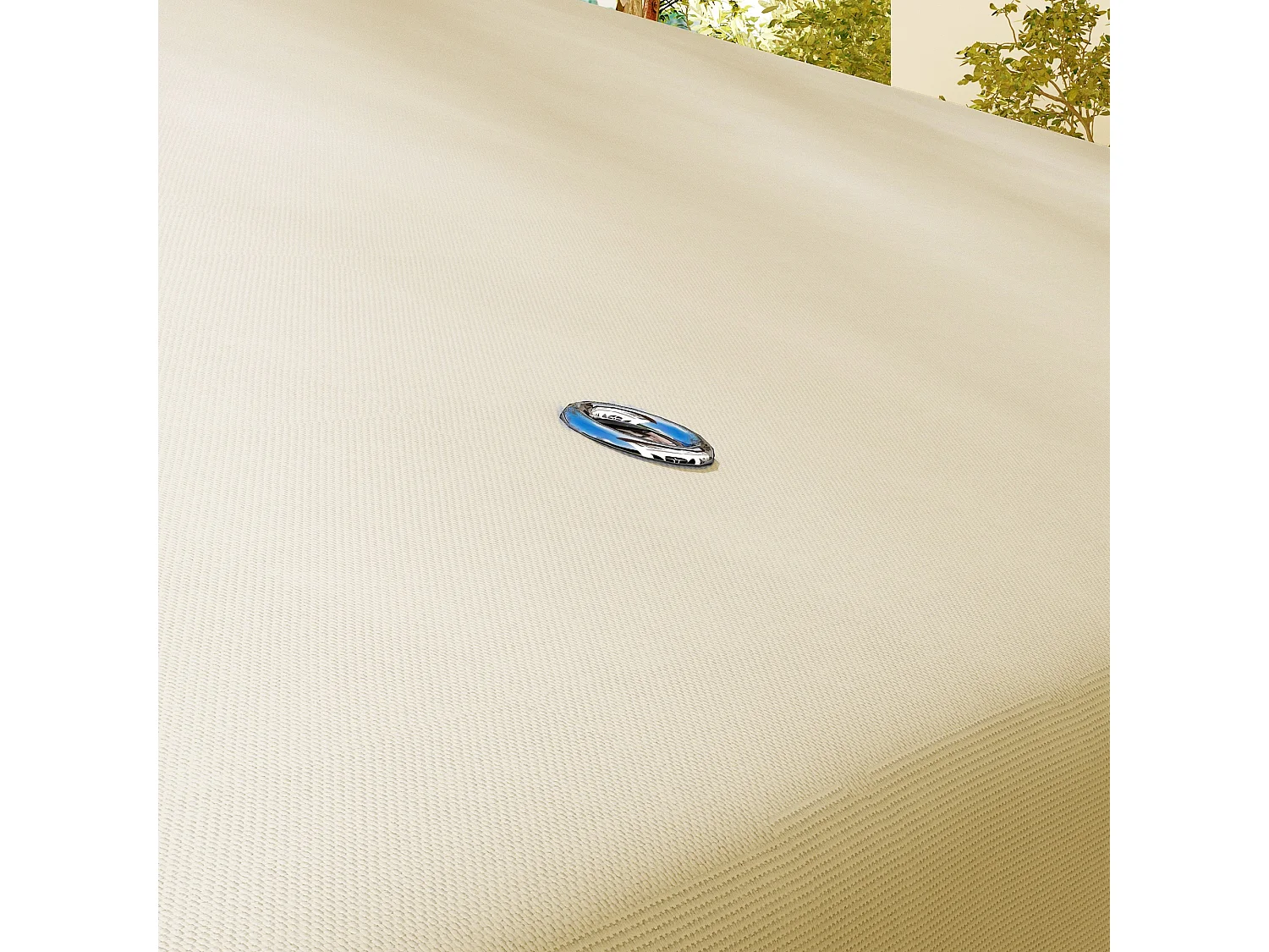 Tappeto elastico per bambini e adulti con bordo imbottito