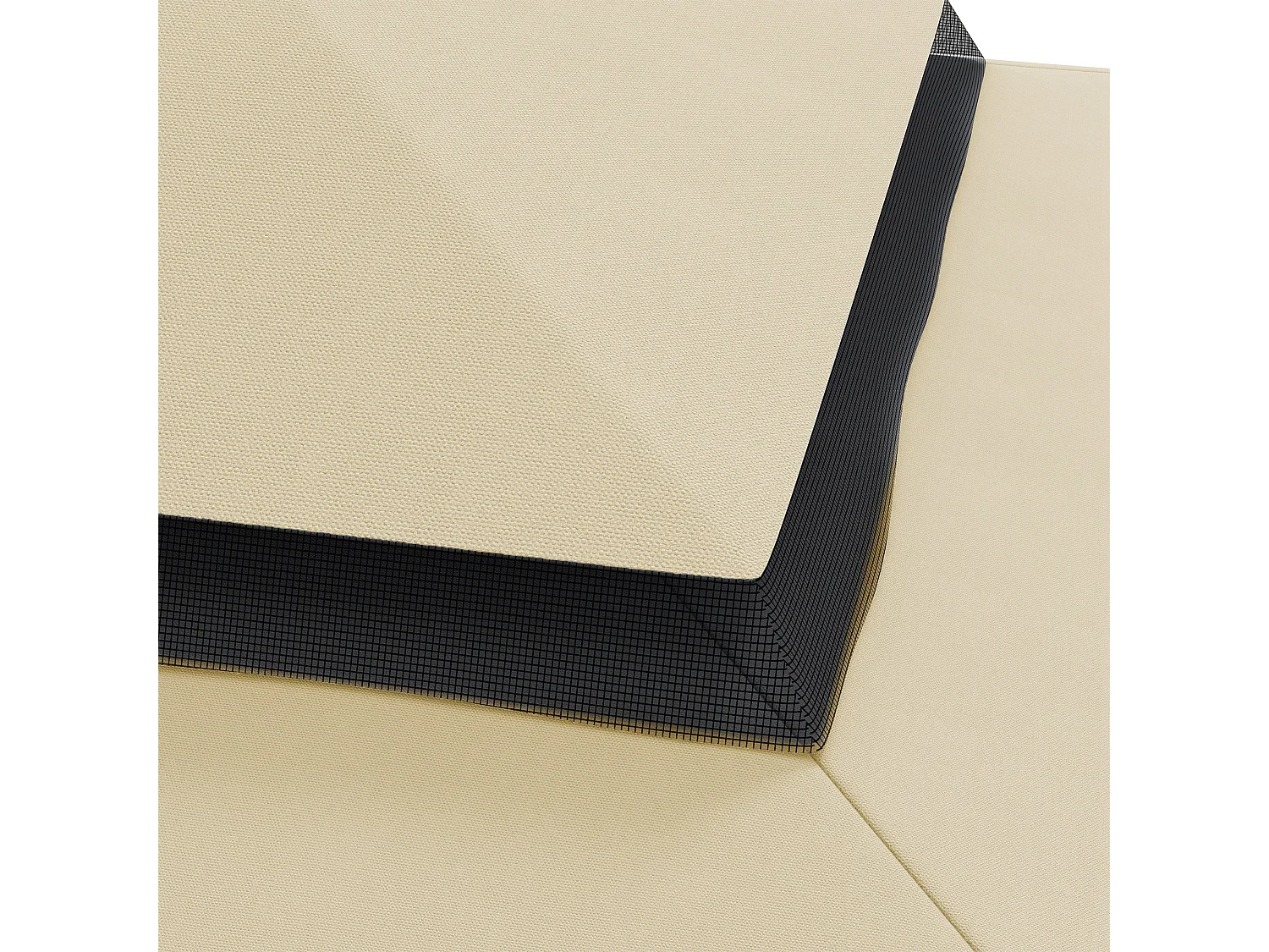 Tappeto elastico per bambini e adulti con bordo imbottito