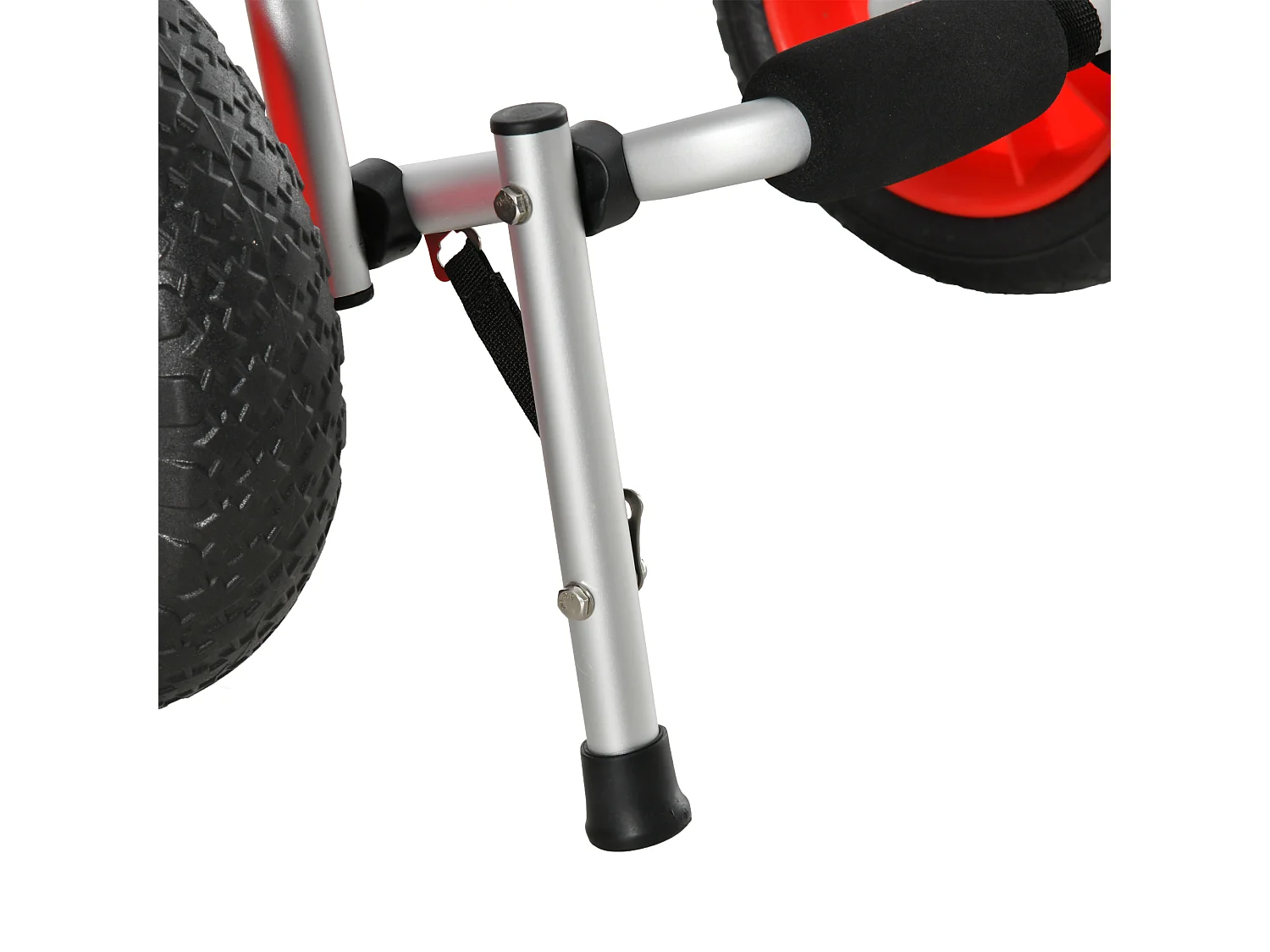 Carrello pieghevole per kayak con ruote 25 cm in alluminio max 70 kg