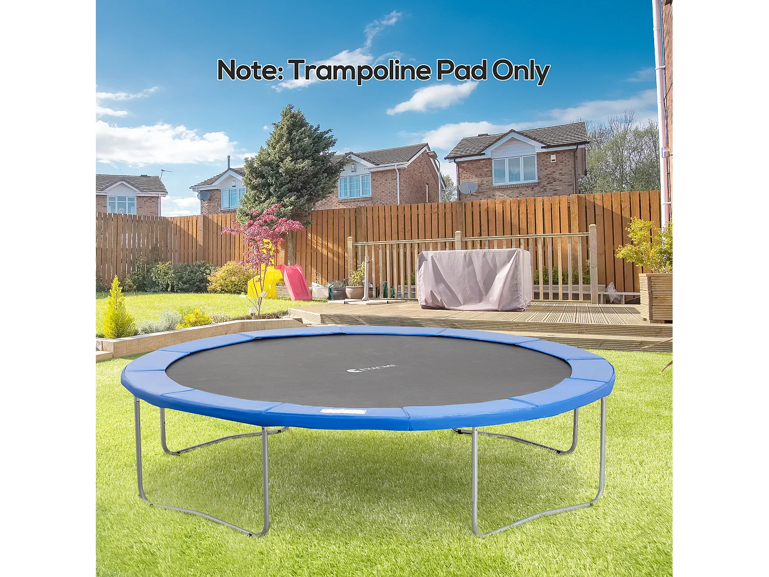 Copertura protezione trampolino elastico plastica multicolore Ø366cm