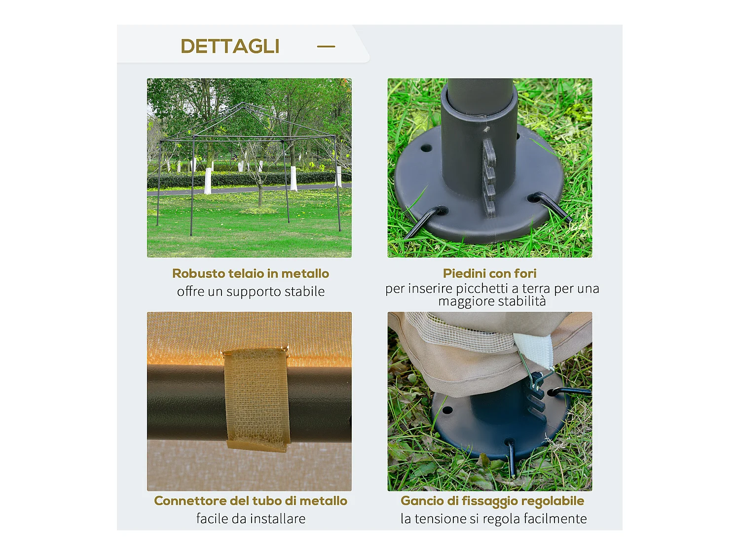 Base per ombrellone riempibile con ruote e maniglia nero