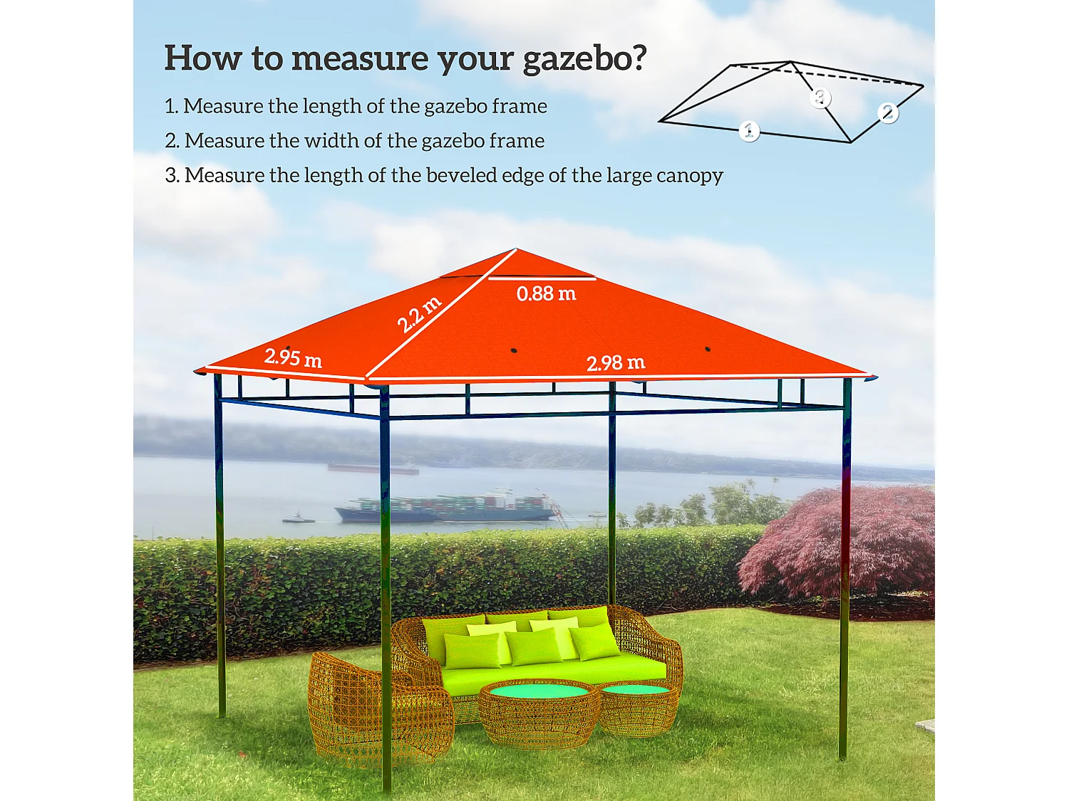 Base per ombrellone con palo da 35mm / 38mm / 48mm cemento