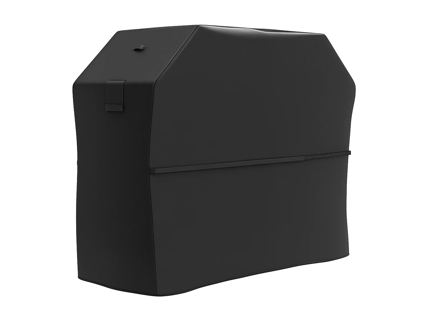 Copertura per barbecue impermeabile tessuto oxford 600d uv30+ nero