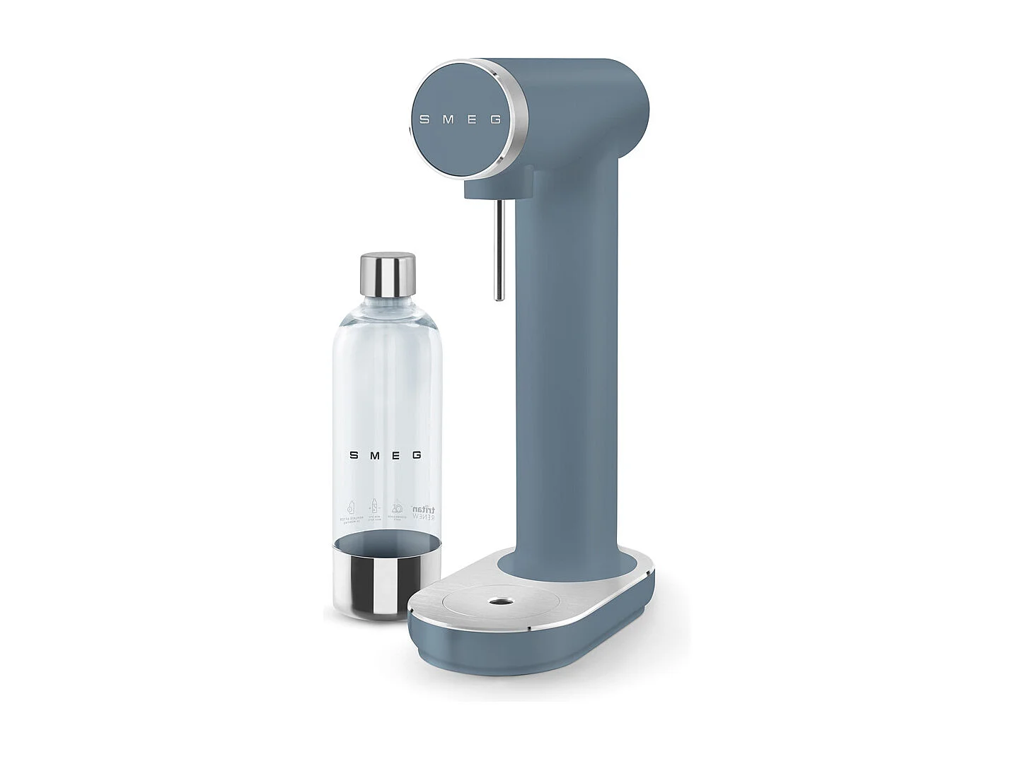 Machine à eau gazeuse bleu orage mat