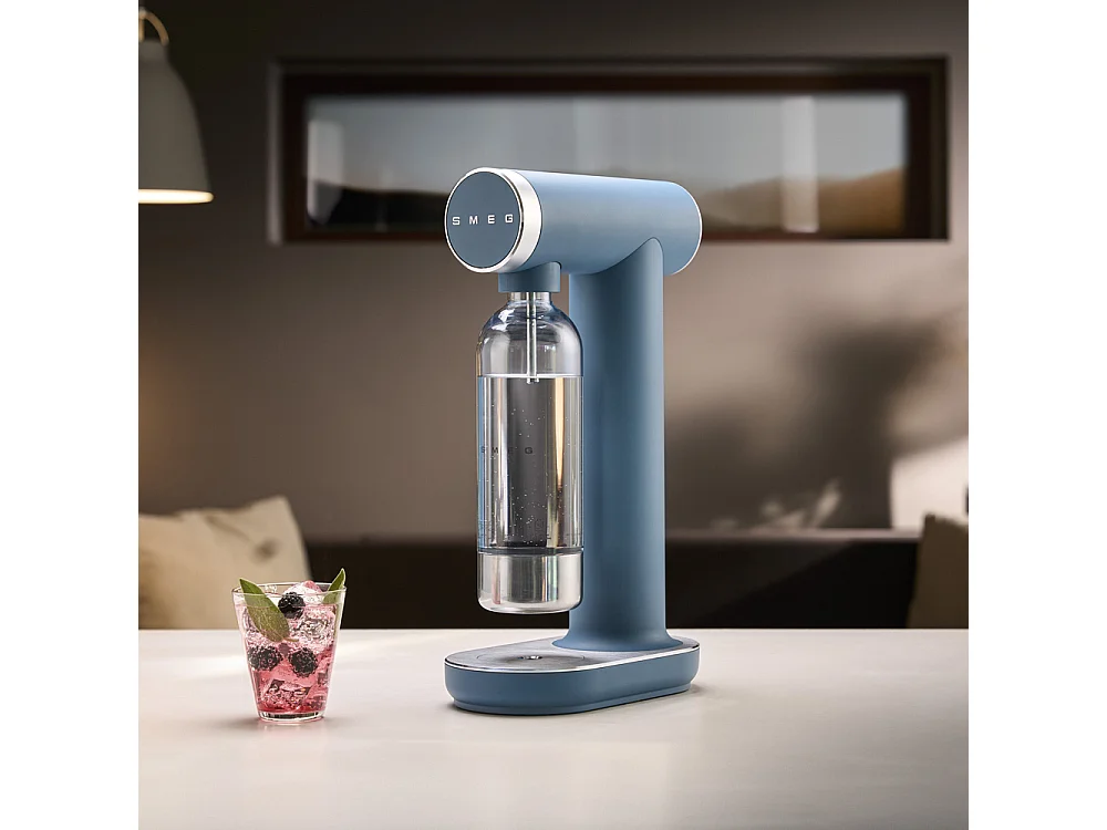 Machine à eau gazeuse bleu orage mat