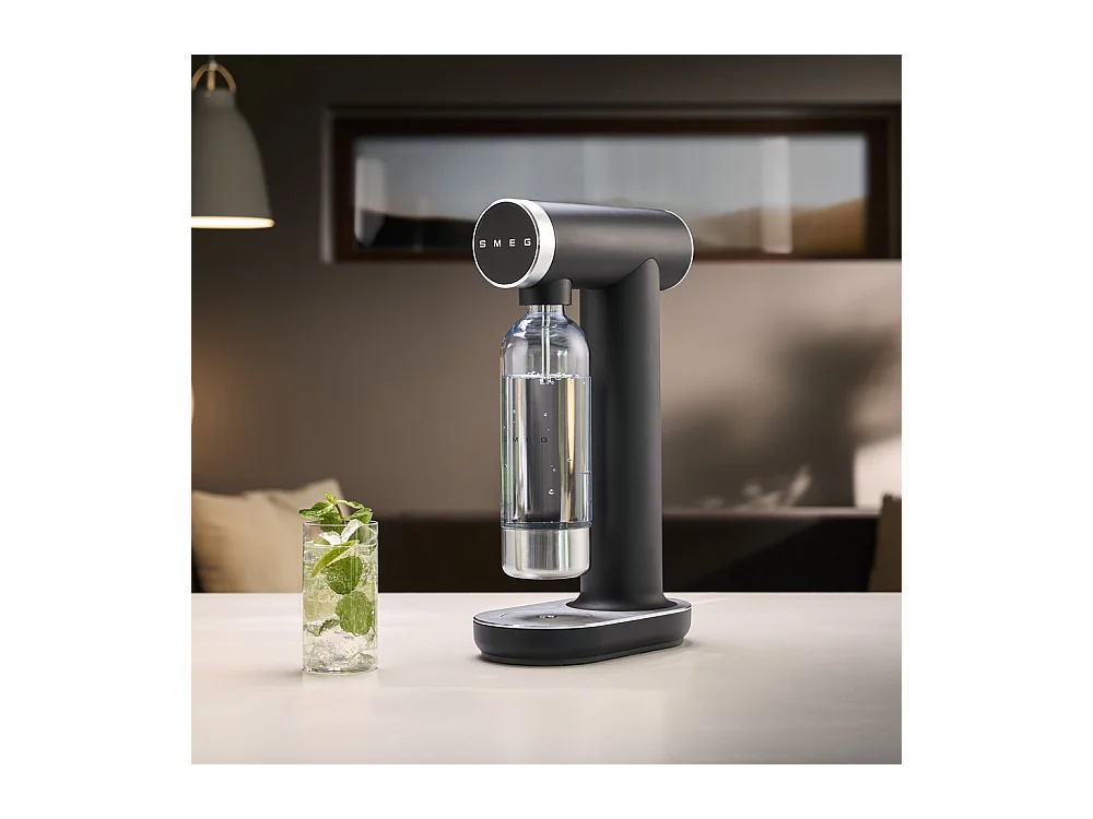 Machine à eau gazeuse noir mat