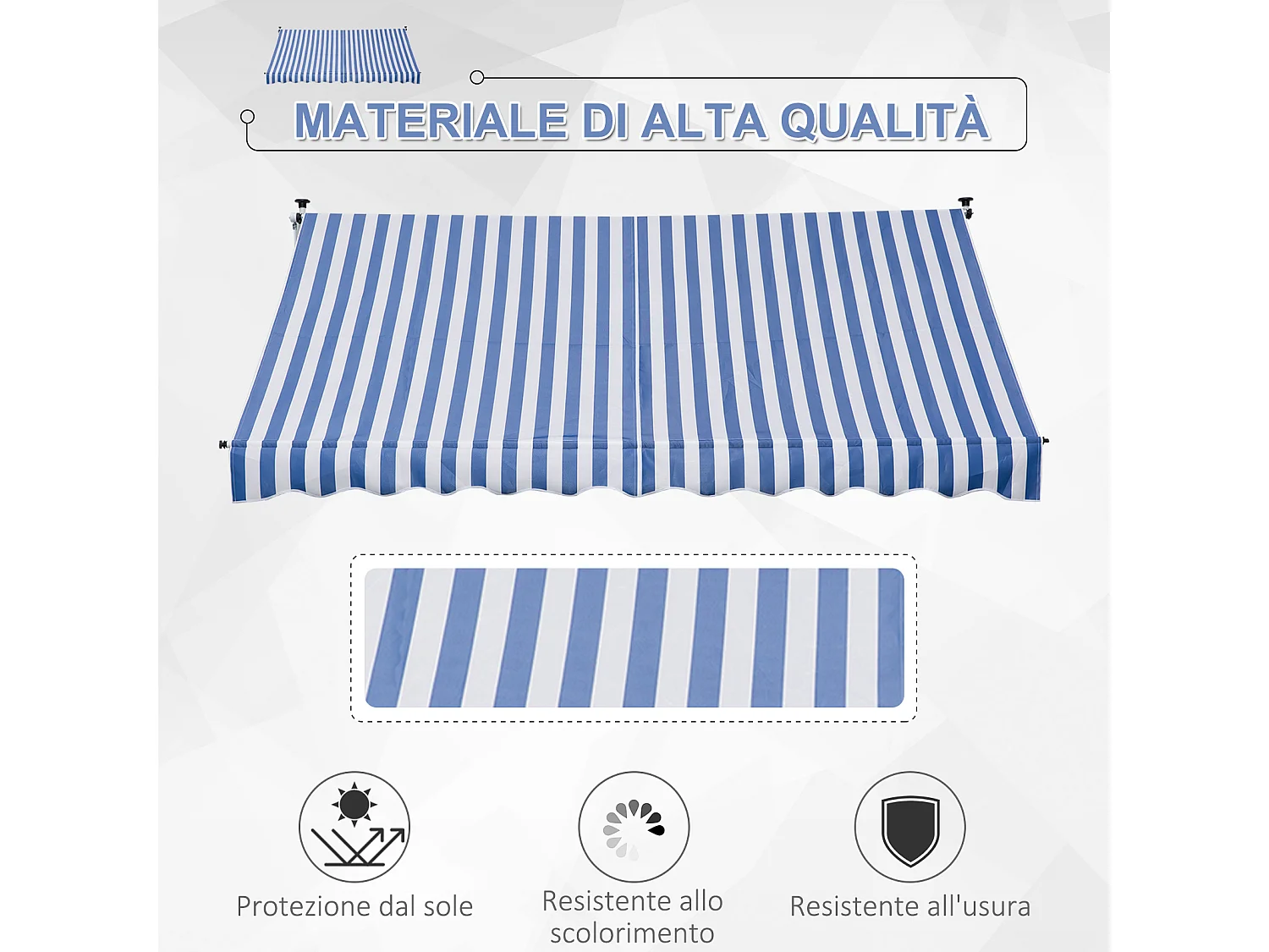 Tappeto elastico bambini e adulti con rete e bordo imbottito ø426 cm