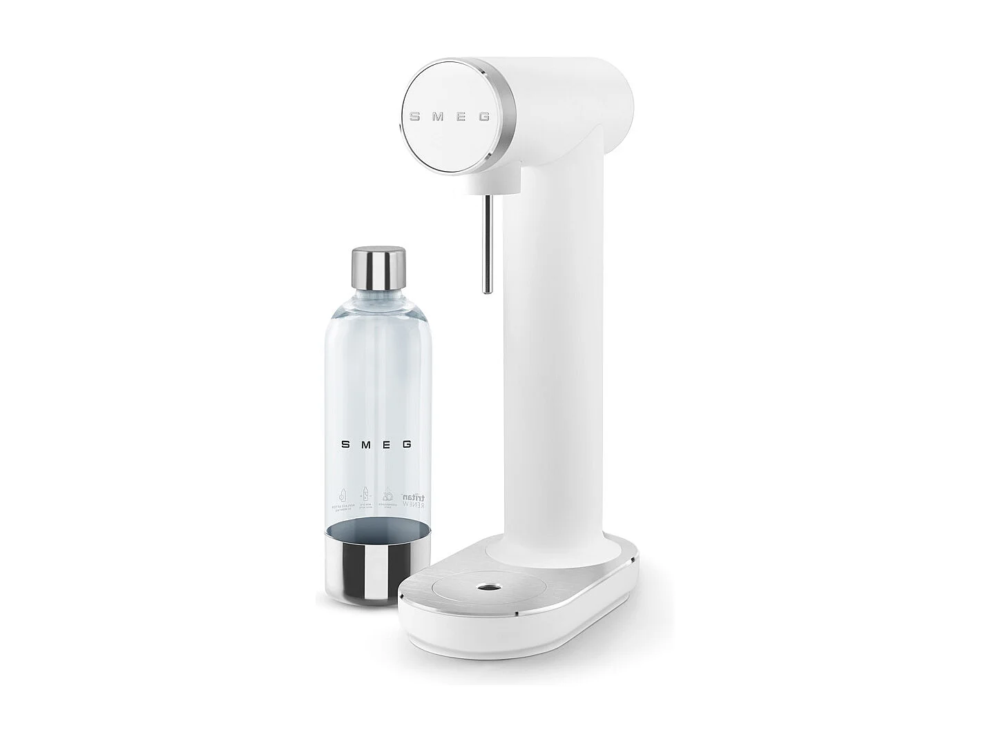 Machine à eau gazeuse blanc mat