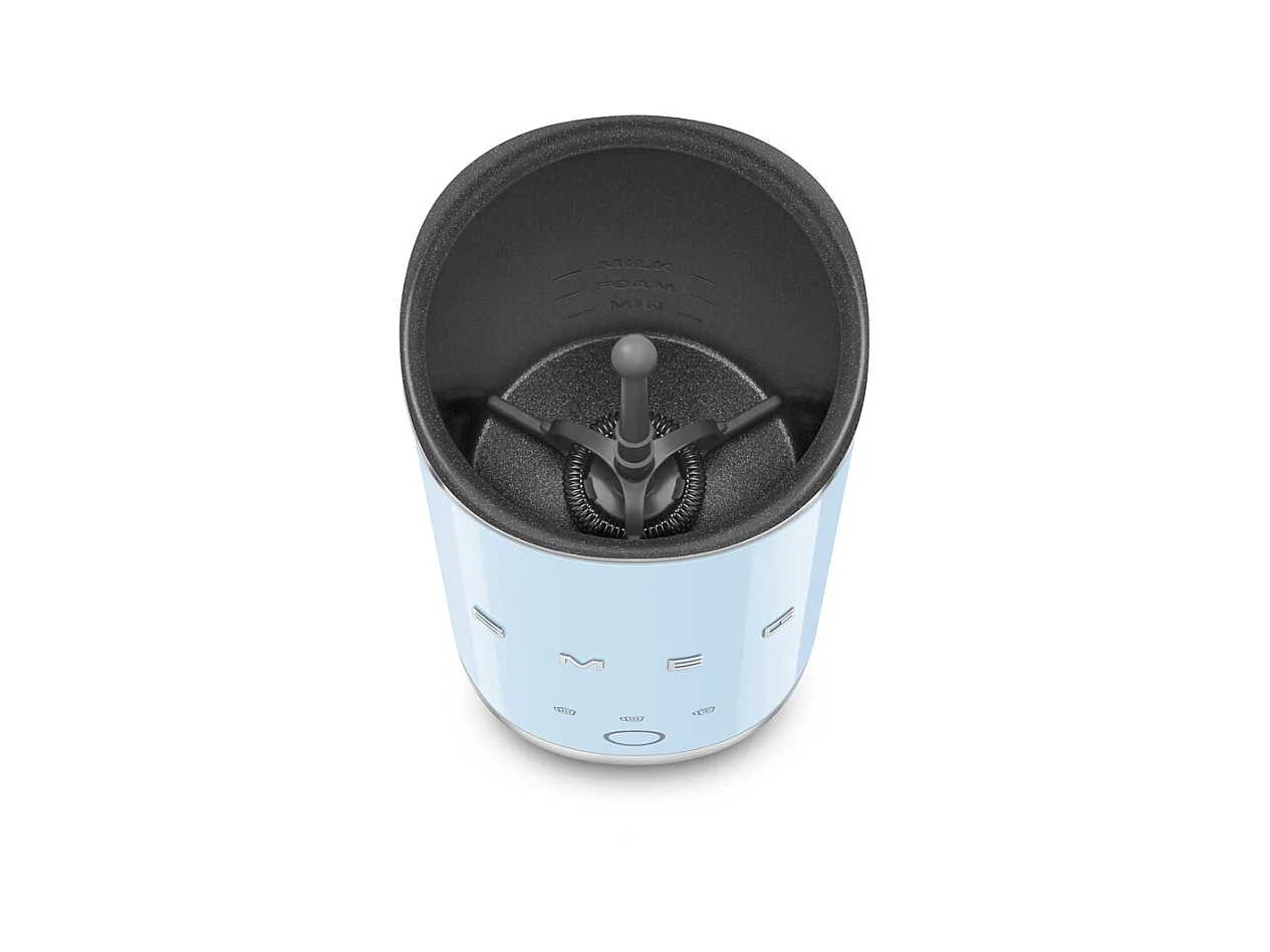 Mousseur à lait Bleu azur