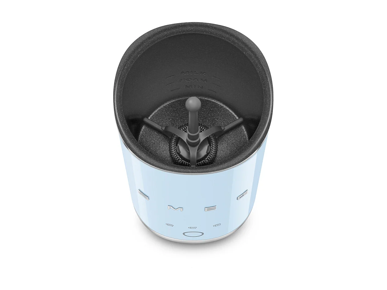 Mousseur à lait Bleu azur