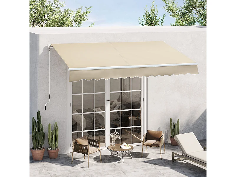 Tetto di ricambio per gazebo 3x3 m in poliestere color caffè