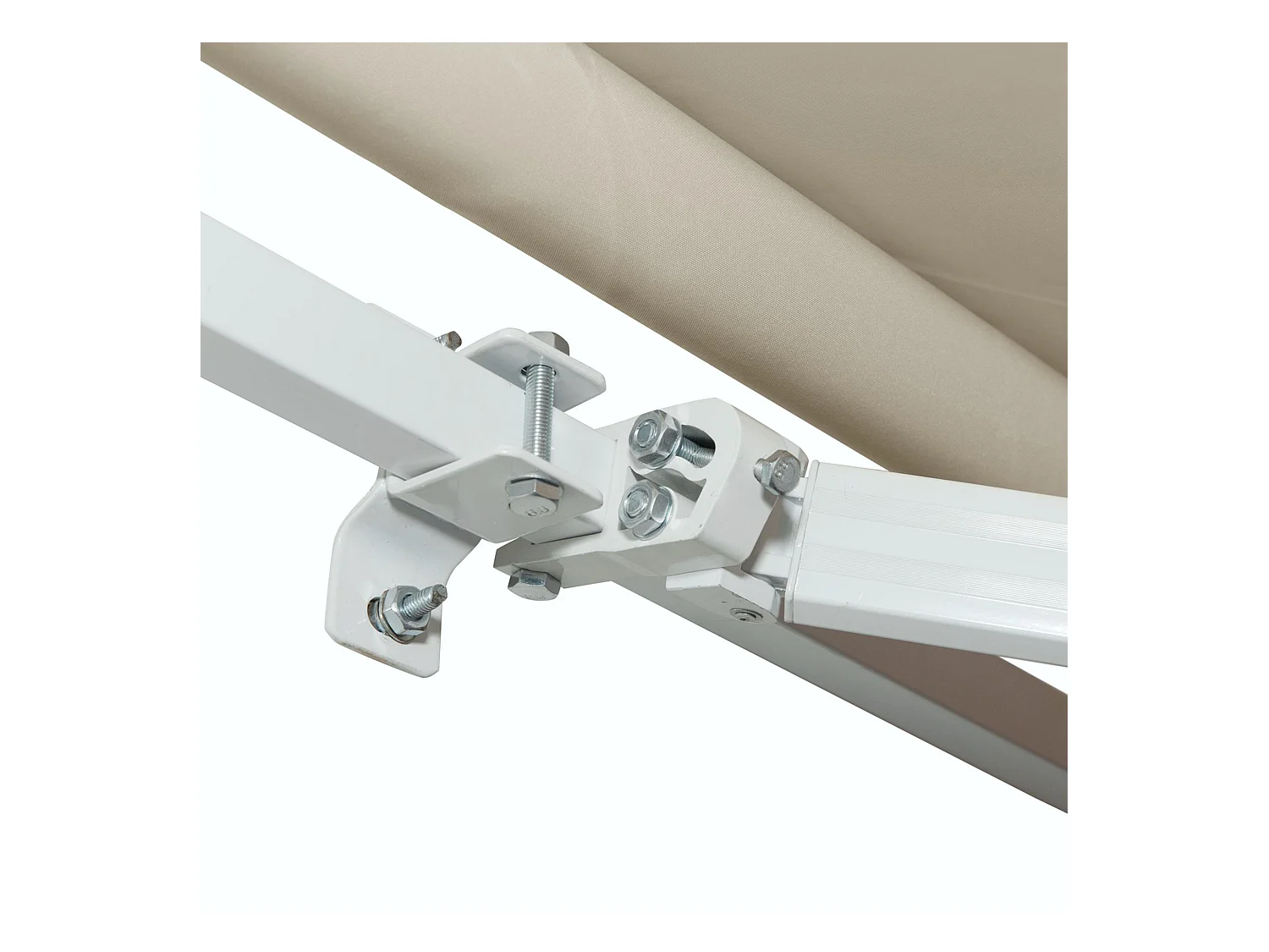 Tetto di ricambio per gazebo 3x3 m in poliestere color caffè