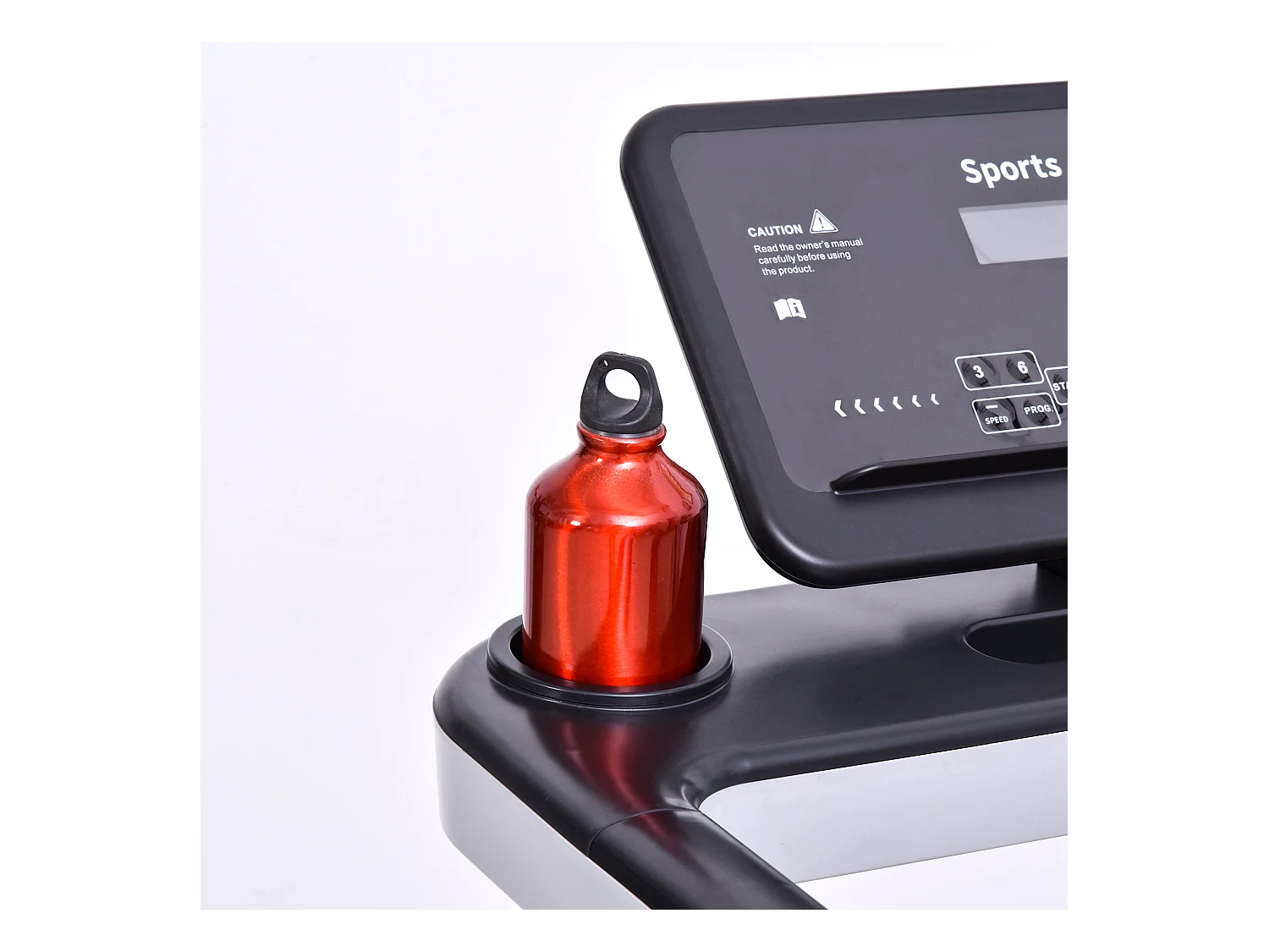 Tapis roulant elettrico pieghevole 1-12km/h motore 500w schermo lcd