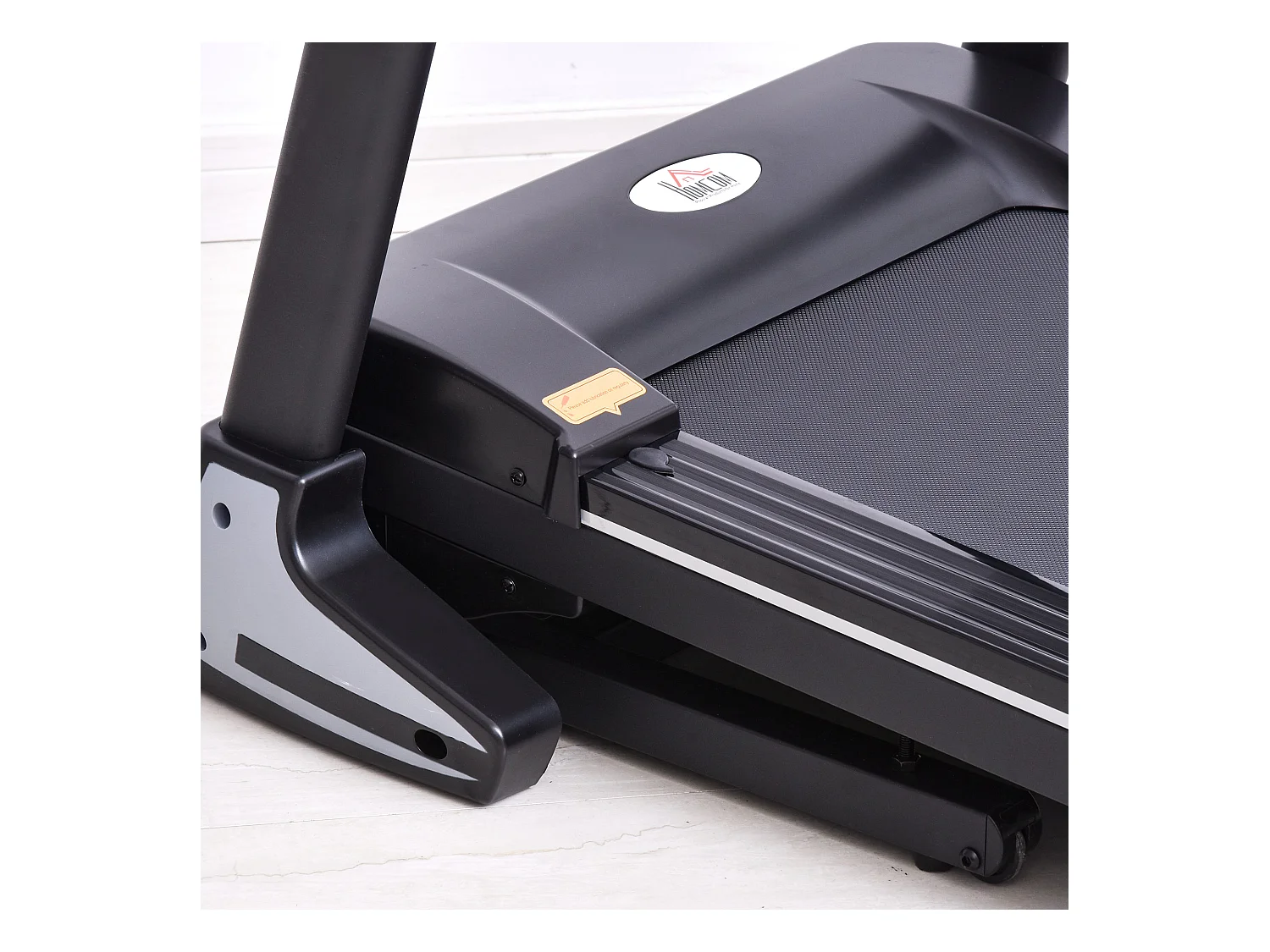 Tapis roulant elettrico pieghevole 1-12km/h motore 500w schermo lcd