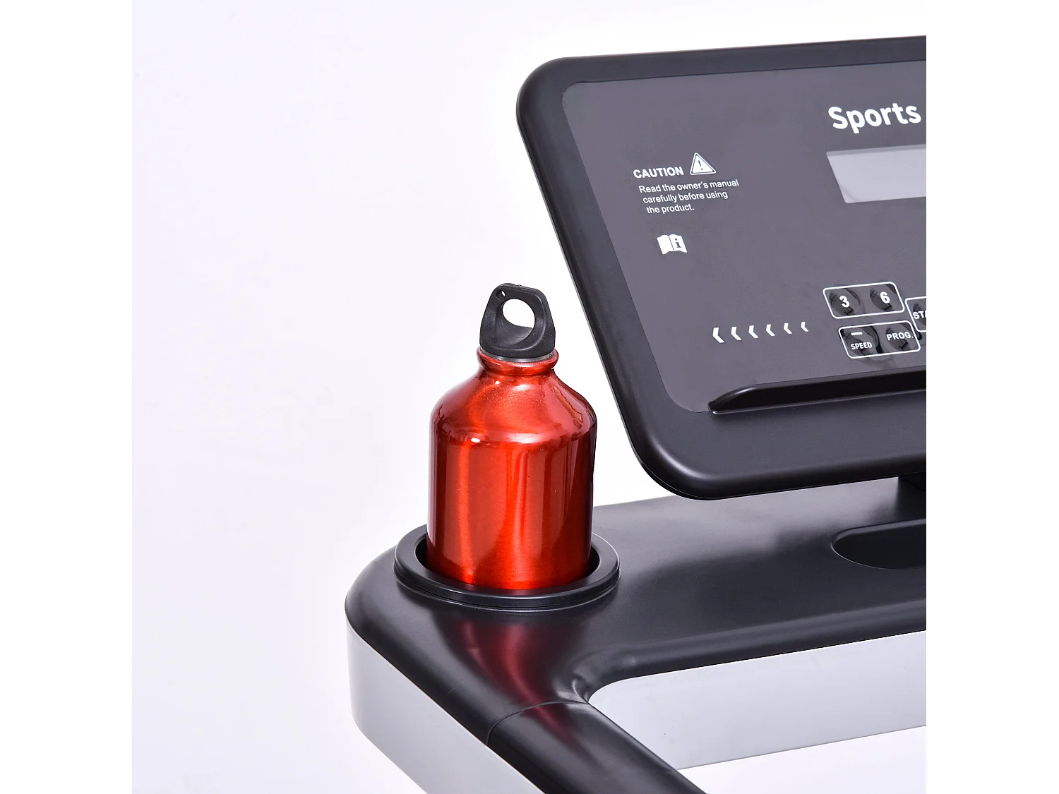 Tapis roulant elettrico pieghevole 1-12km/h motore 500w schermo lcd