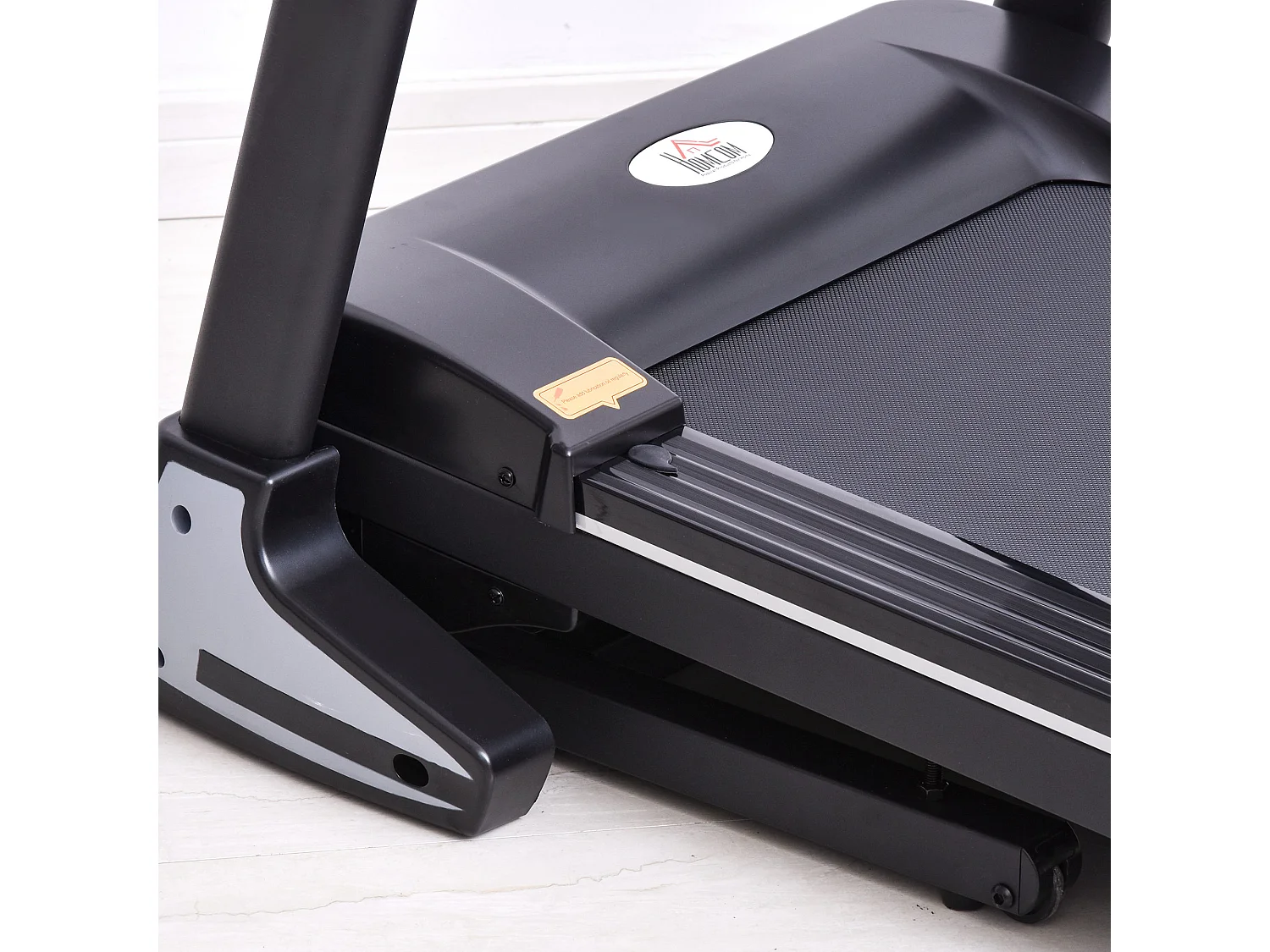 Tapis roulant elettrico pieghevole 1-12km/h motore 500w schermo lcd