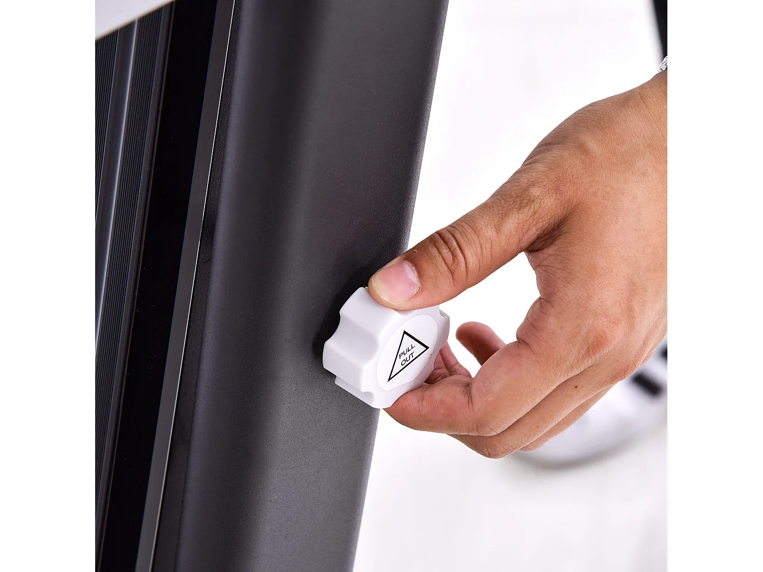 Tapis roulant elettrico pieghevole 1-12km/h motore 500w schermo lcd