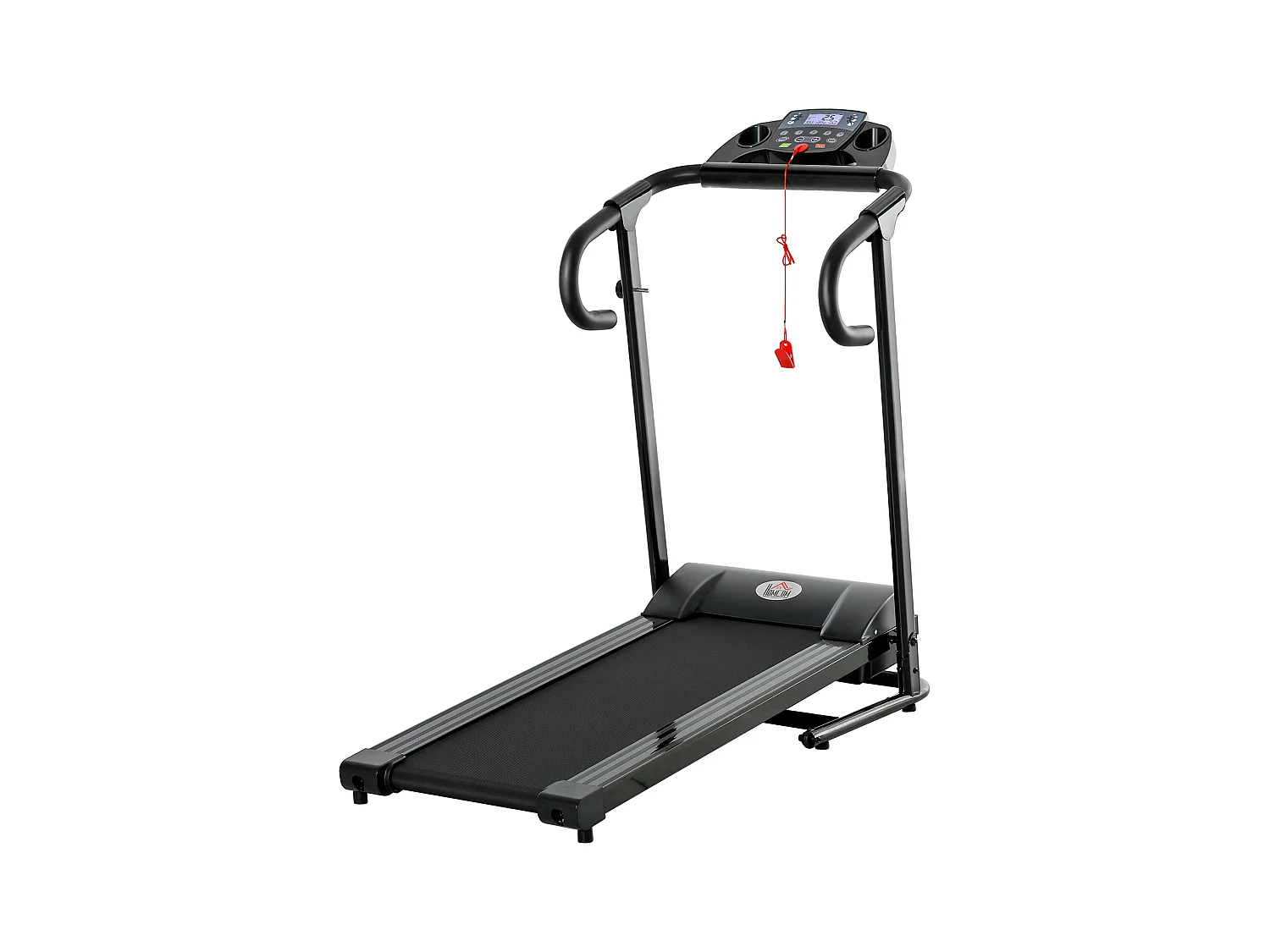 Tapis roulant elettrico pieghevole con display velocità 0.8-10km/h 500w
