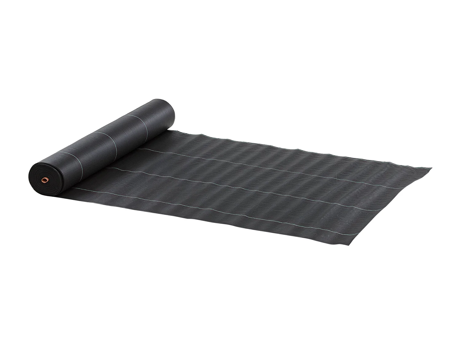 Telo per pacciamatura 50x2 m traspirante e anti-uv in pp nero