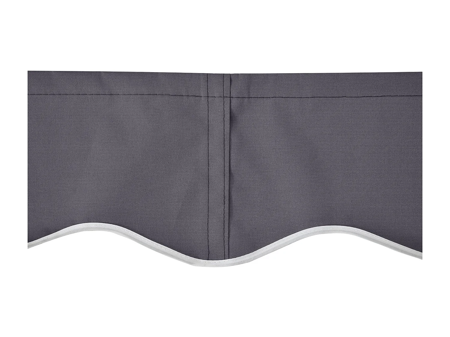 Telo di ricambio per tenda a bracci in poliestere da 3.6x3 m grigio