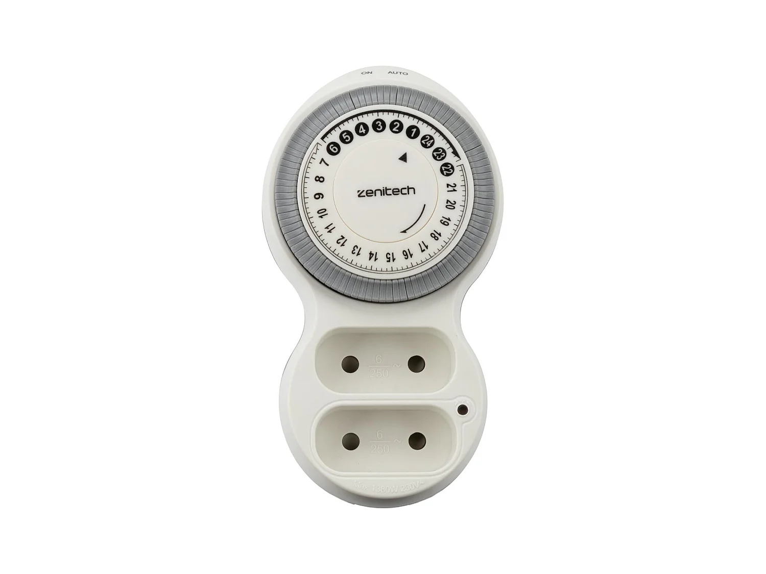 Biplite programmable 2x6A - Blanc - Bolea - Zenitech