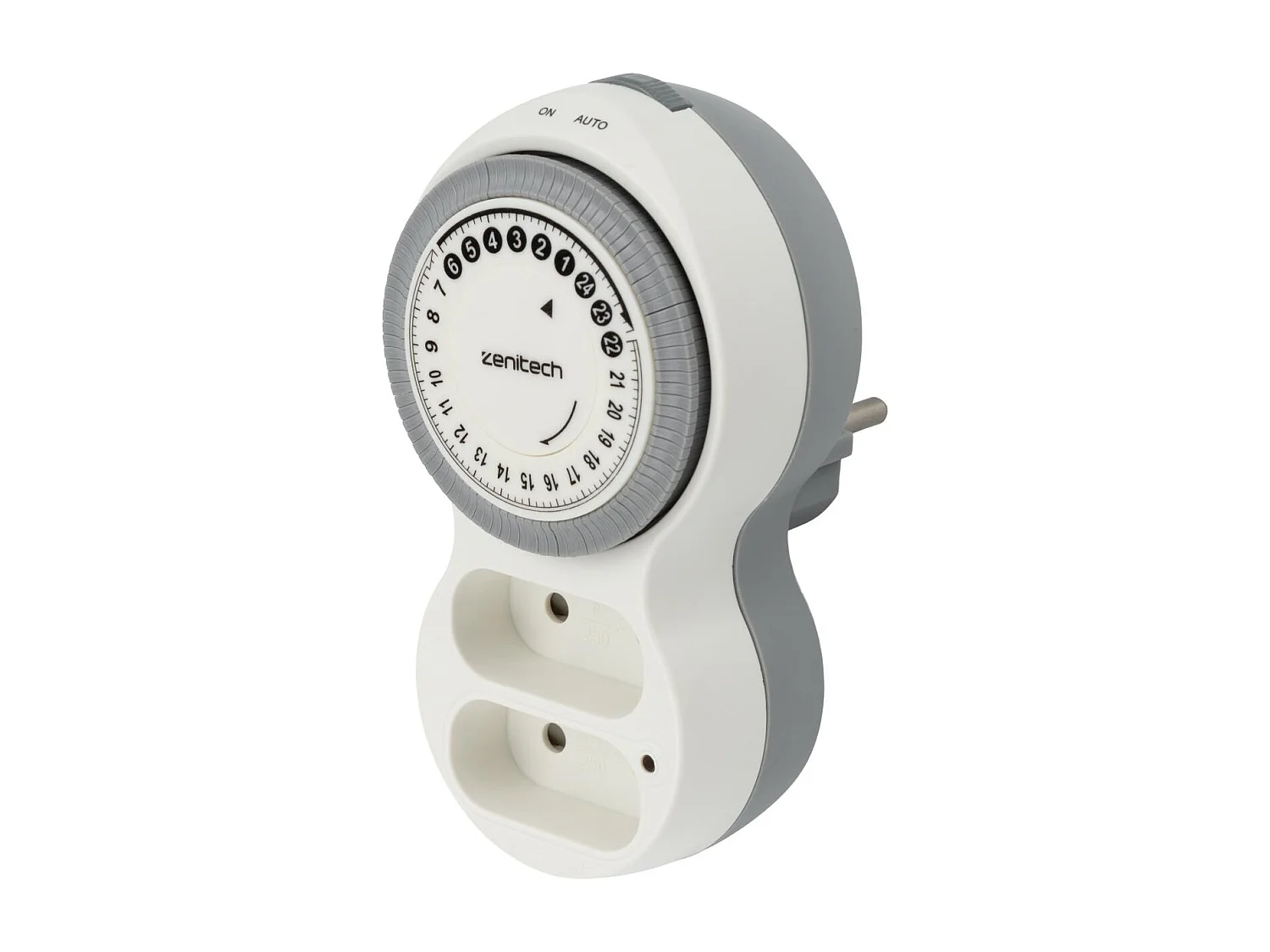 Biplite programmable 2x6A - Blanc - Bolea - Zenitech