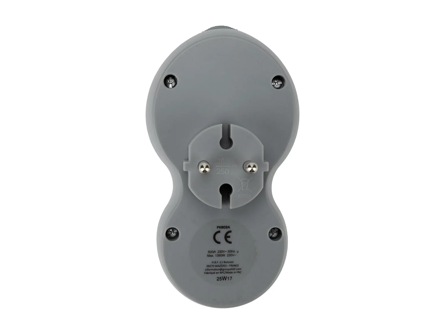 Biplite programmable 2x6A - Blanc - Bolea - Zenitech