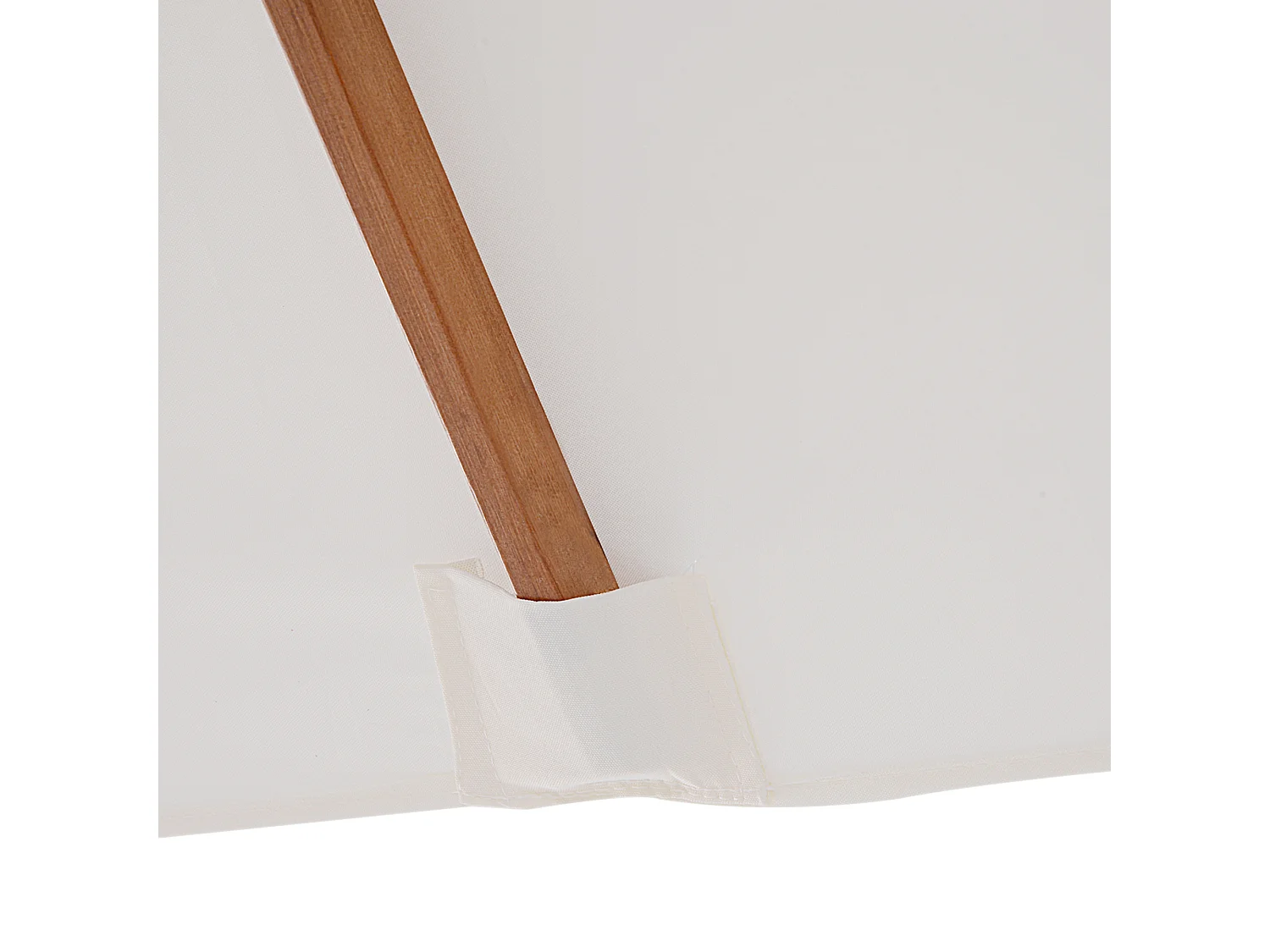 Ombrellone da giardino inclinabile 2x1.5m a 6 stecche beige