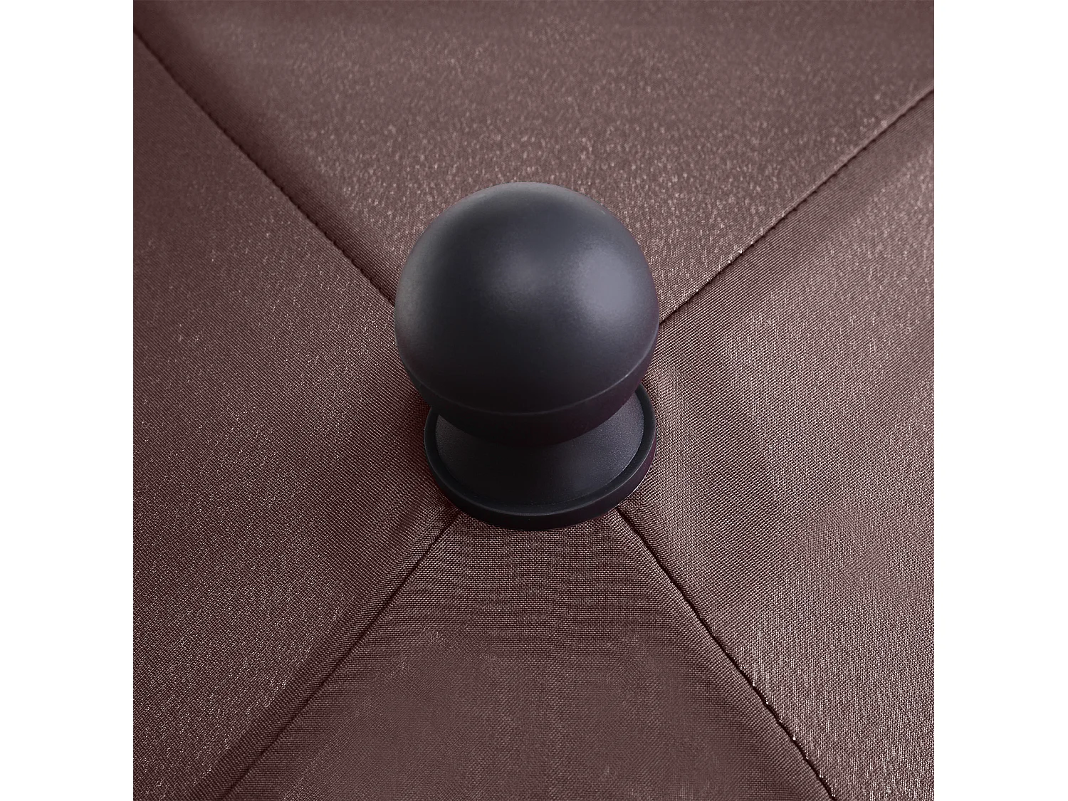 Ombrellone da giardino 2x1.3x2.5 m regolabile marrone