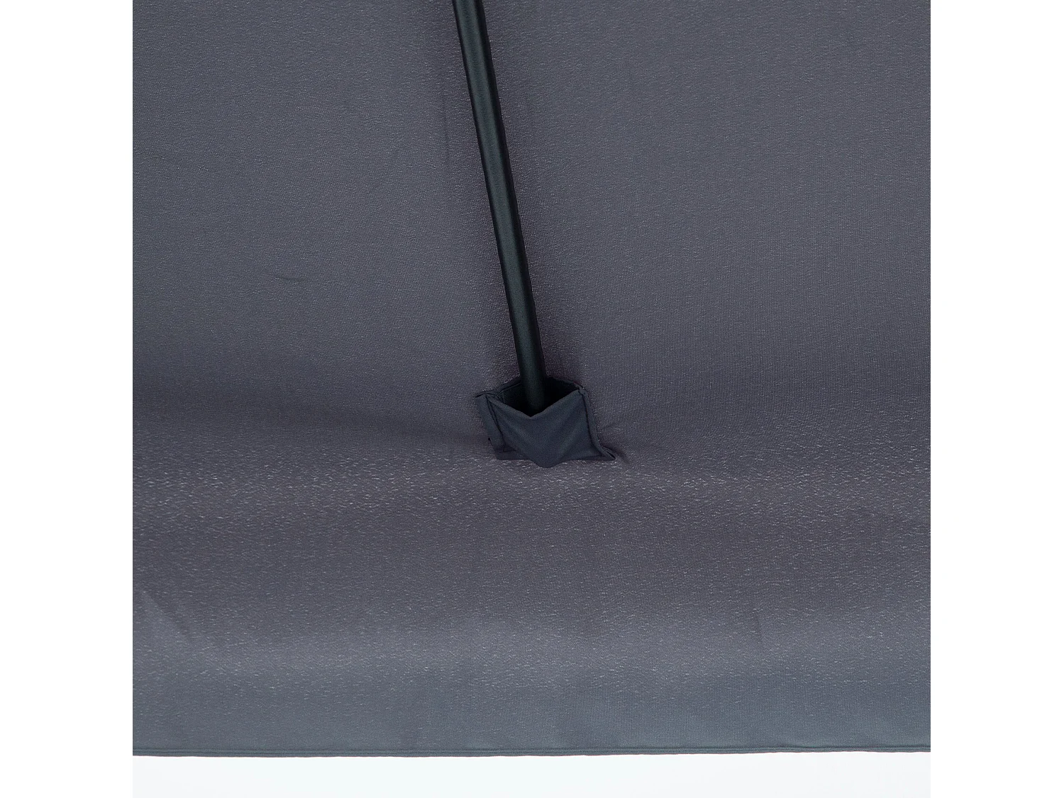 Ombrellone semicircolare da terrazza con manovella 2.5x2.3m