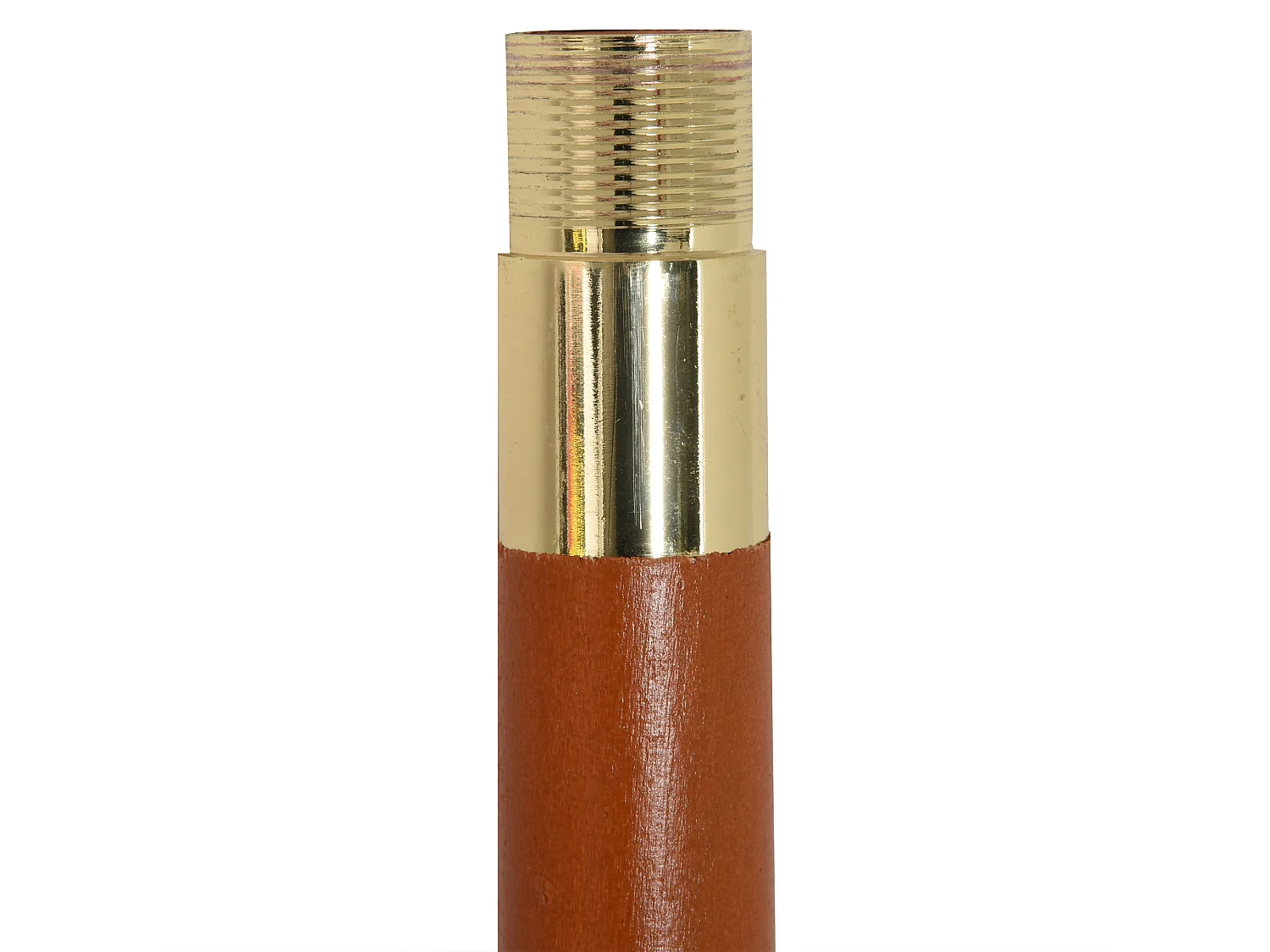 Ombrellone da giardino 2.5x2.5 m in legno rosso