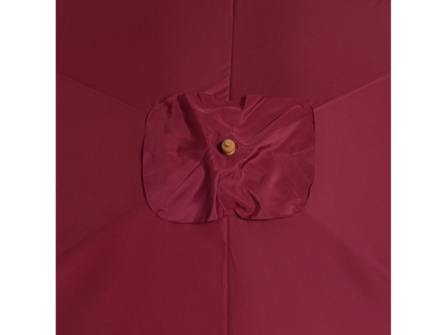 Ombrellone 2x3 da giardino copertura in poliestere bordeaux